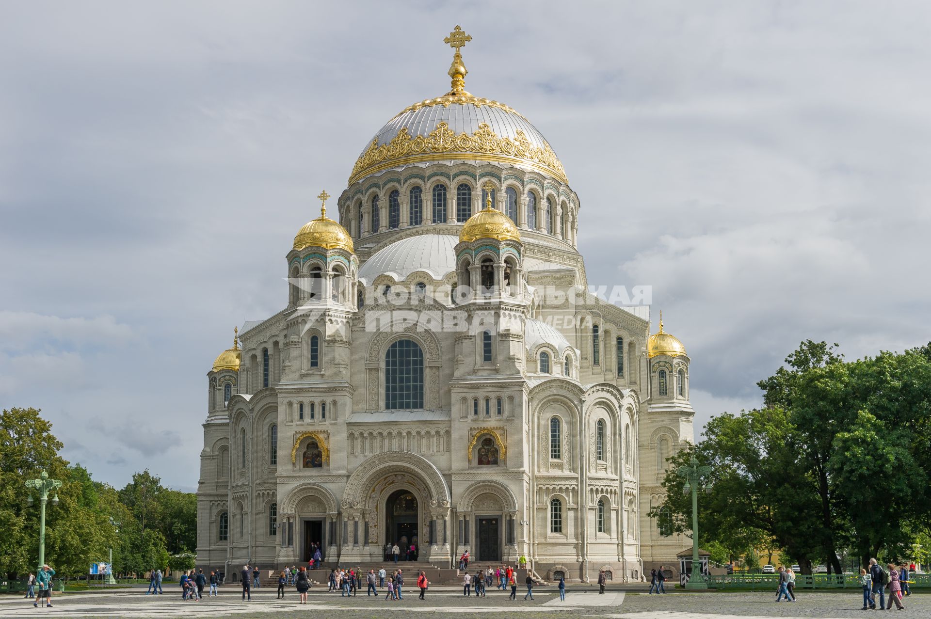 Кронштадт. Морской Никольский собор.