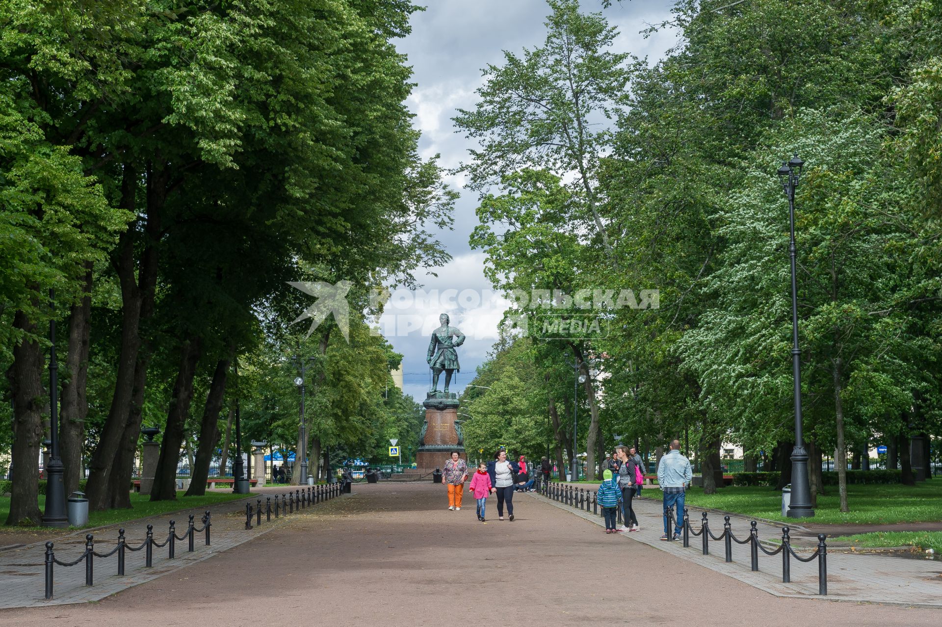 Кронштадт. Петровский парк.