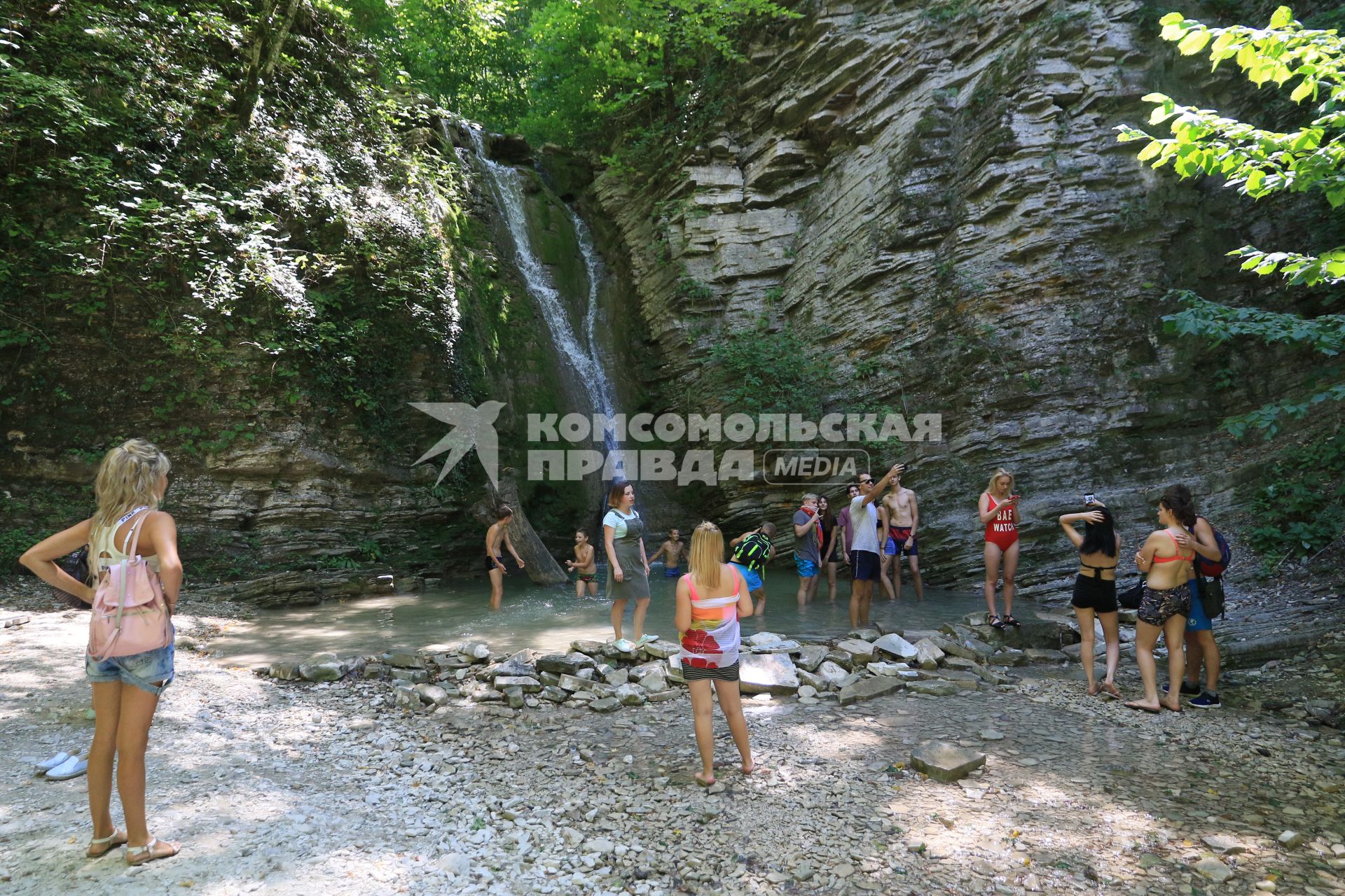 Краснодарский край. Экскурсия к водопадам.