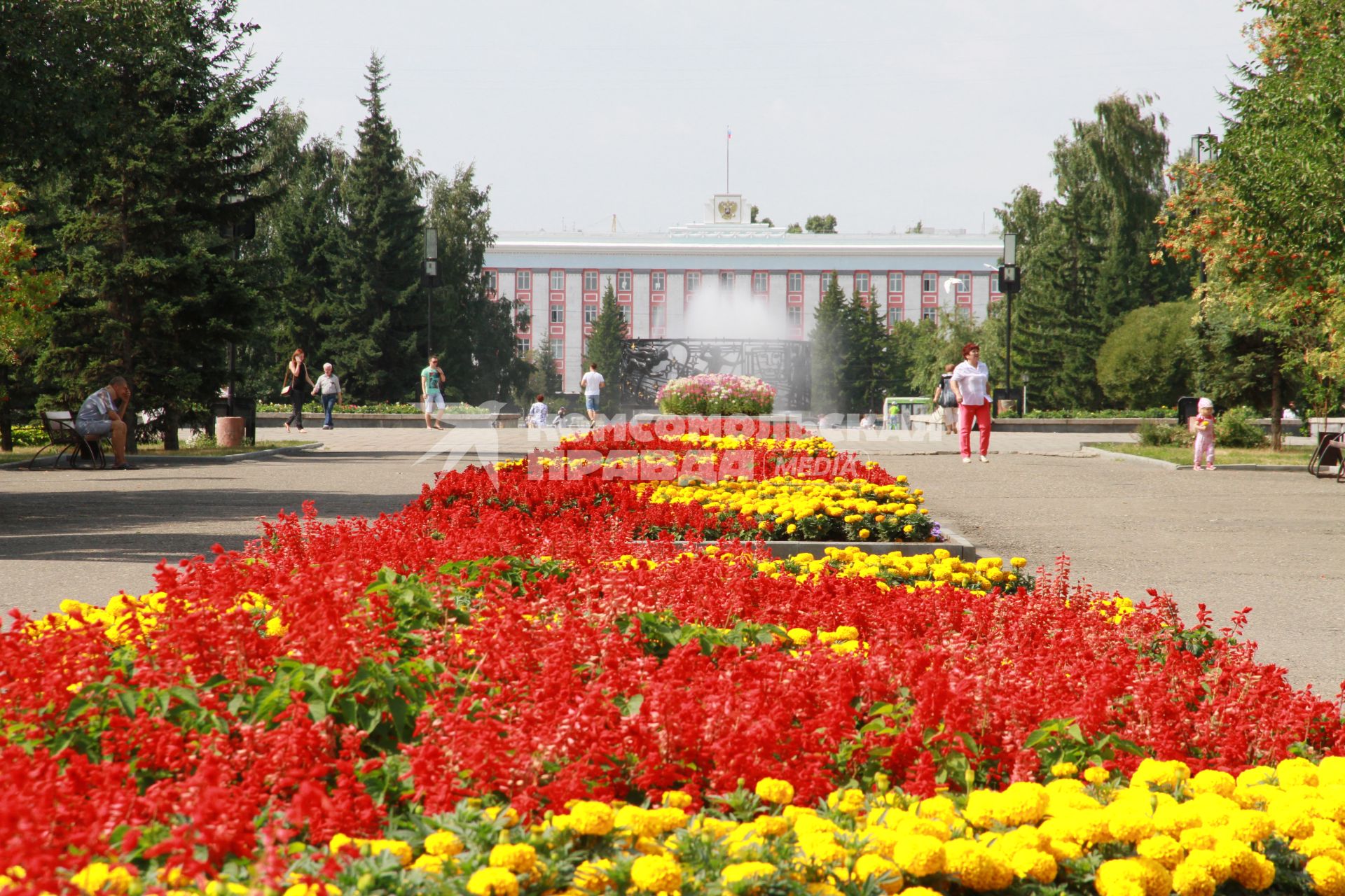 Барнаул. Площадь Советов.