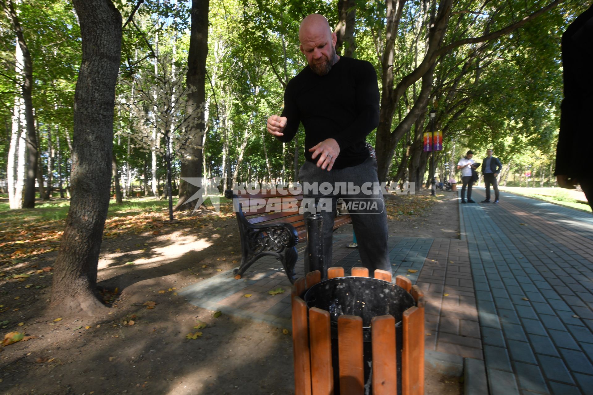 Московская область, Красногорск. Депутат Красногорской городской думы Джефф Монсон.