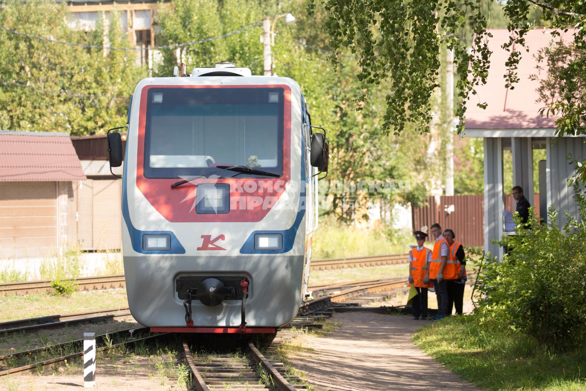 Санкт-Петербург. Малая Октябрьская детская железная дорога.