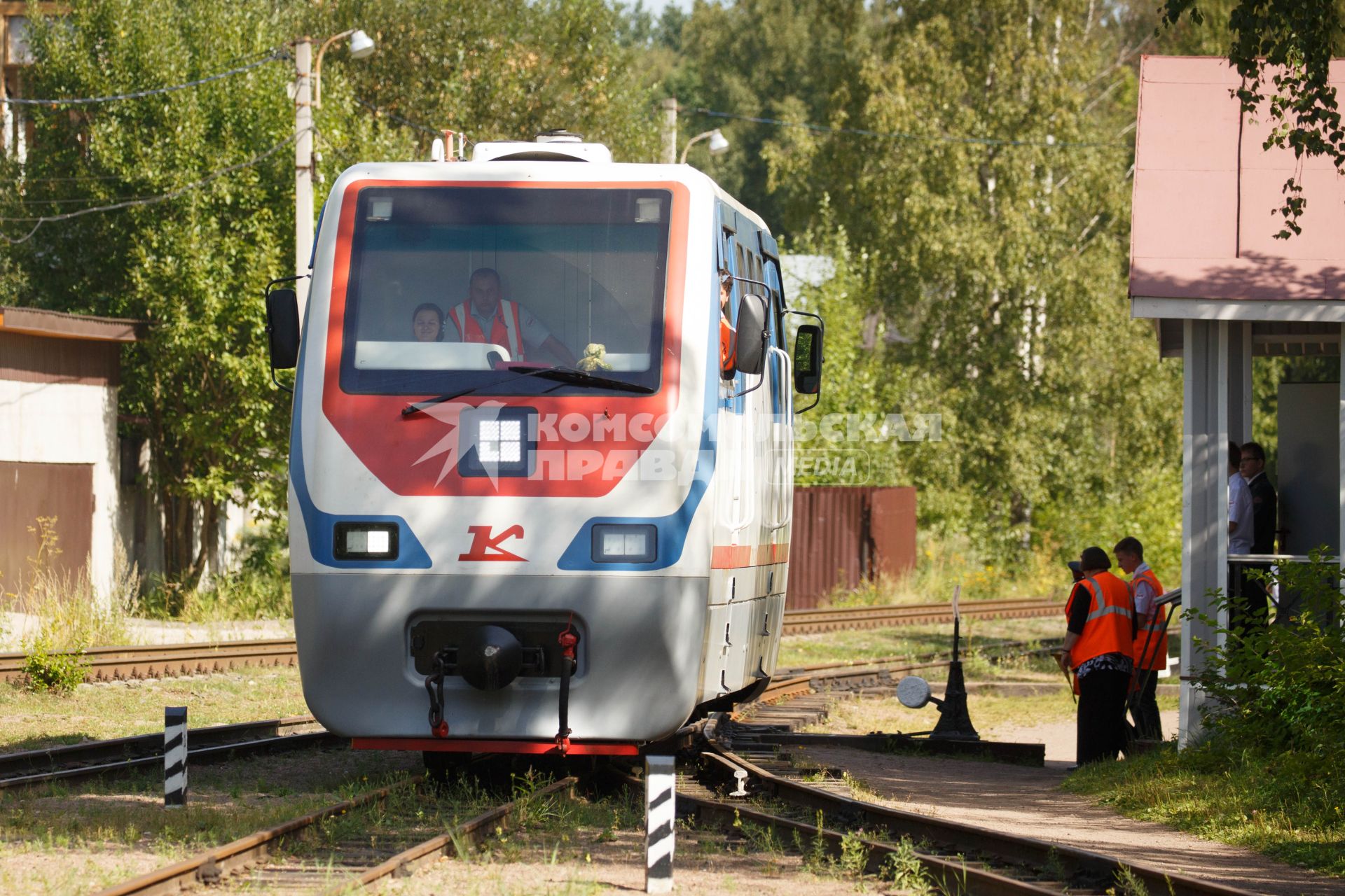 Санкт-Петербург. Малая Октябрьская детская железная дорога.