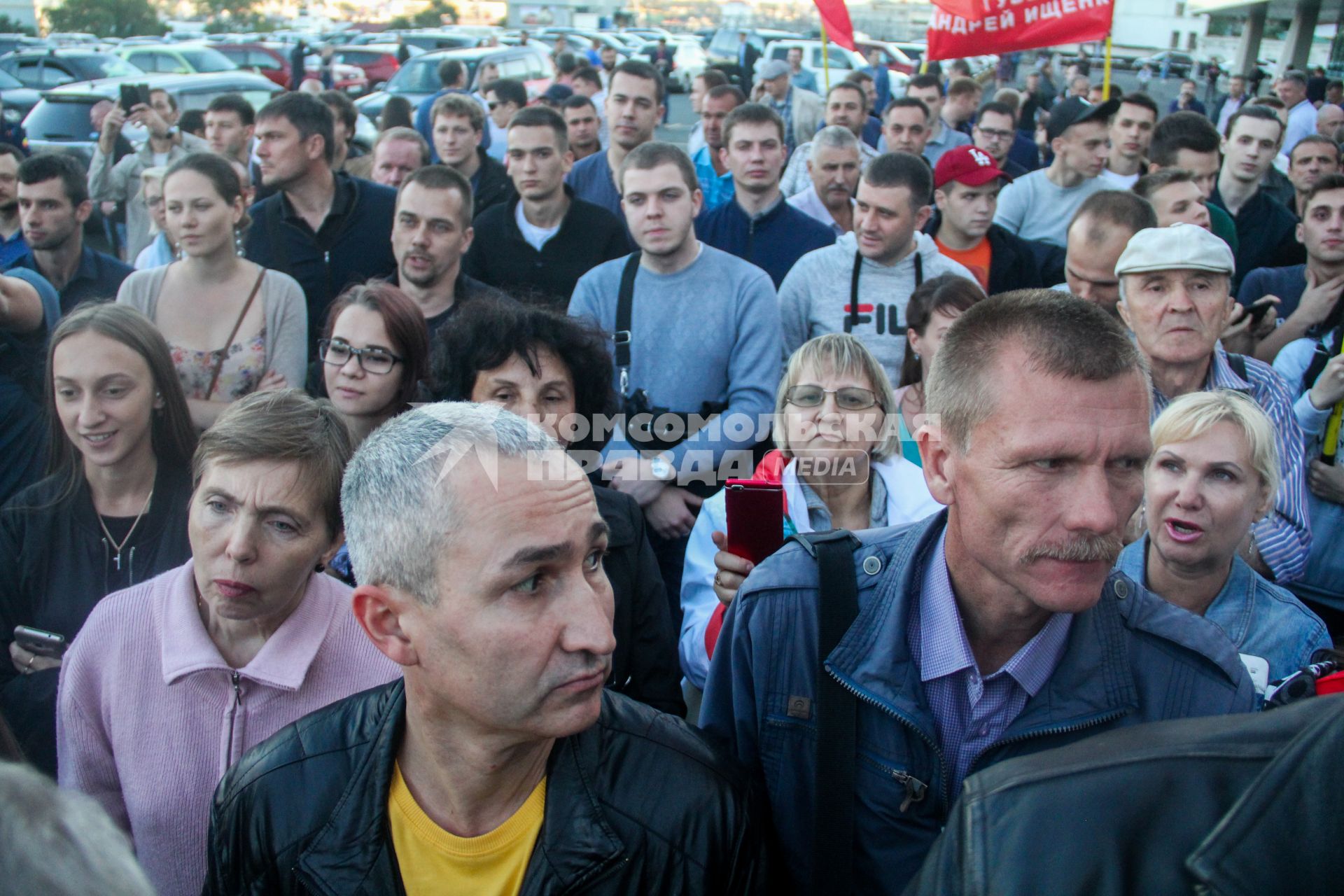 Владивосток. Митинг против результатов выборов губернатора Приморского края.