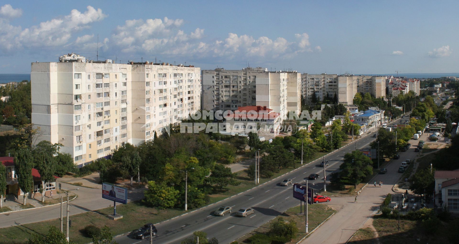 Севастополь. Вид на проспект героев Сталинграда.