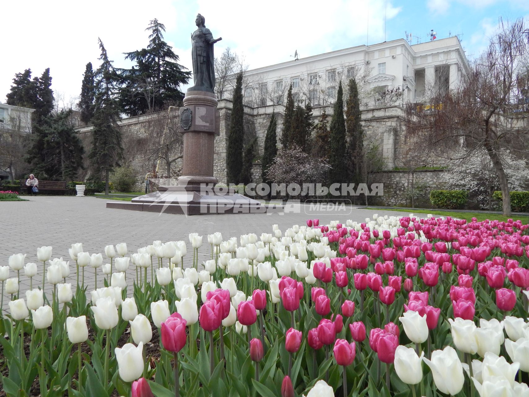 Севастополь. Памятник Екатерине.