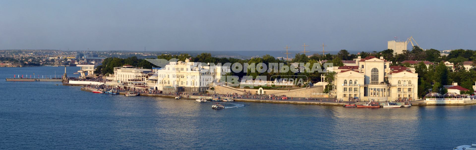 Севастополь. Вид на город с моря.