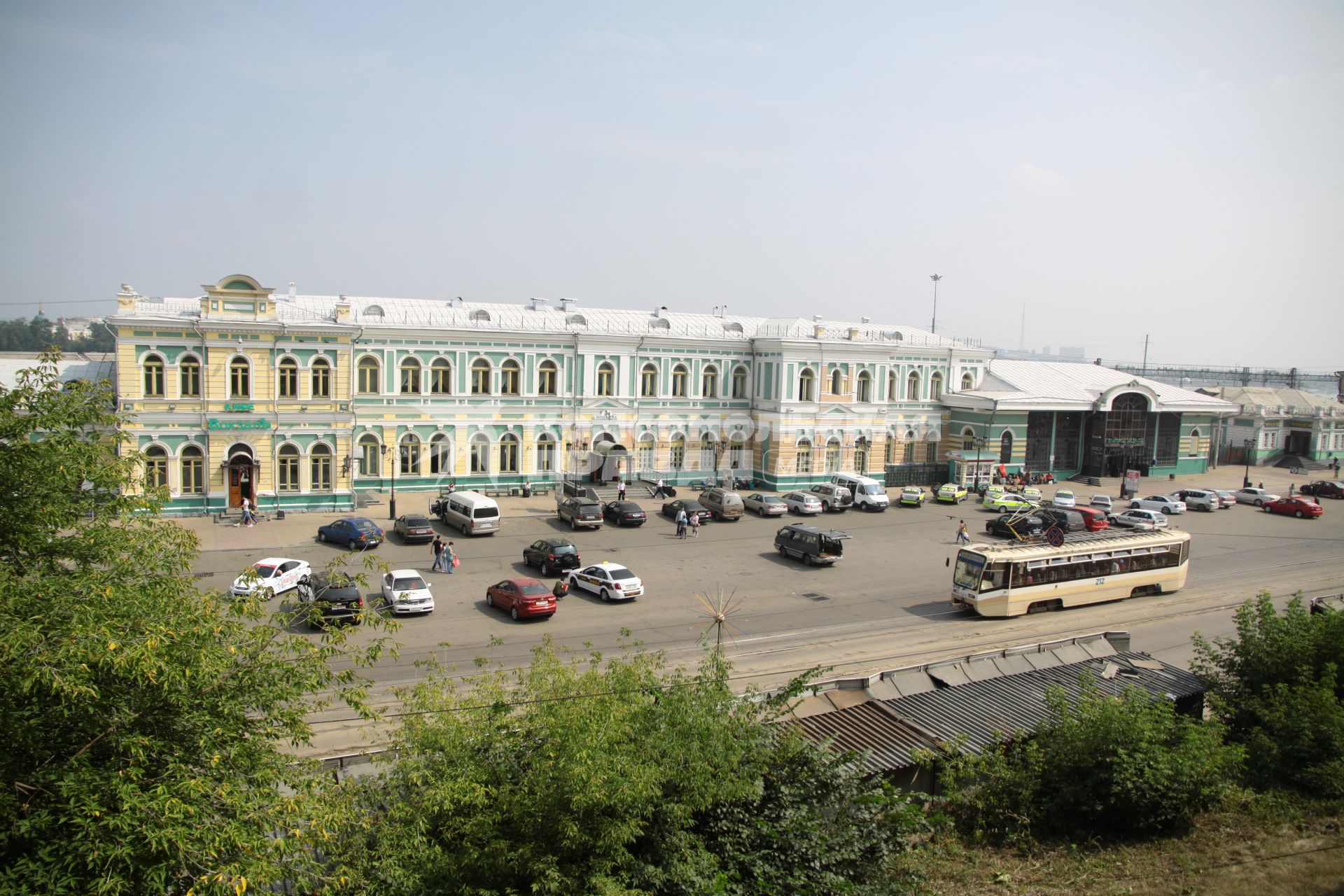 Иркутск. Вокзал Иркутск-Пассажирский.
