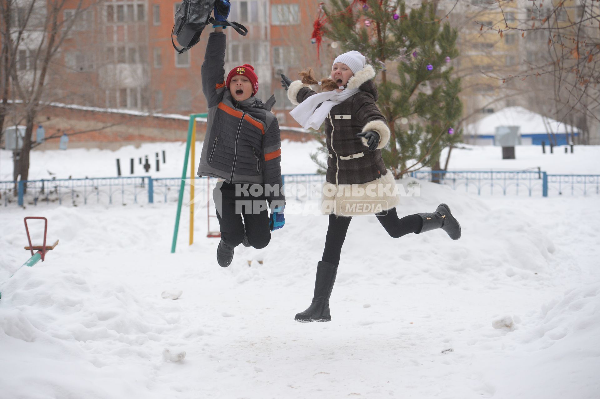 Оренбург. Молодые люди.