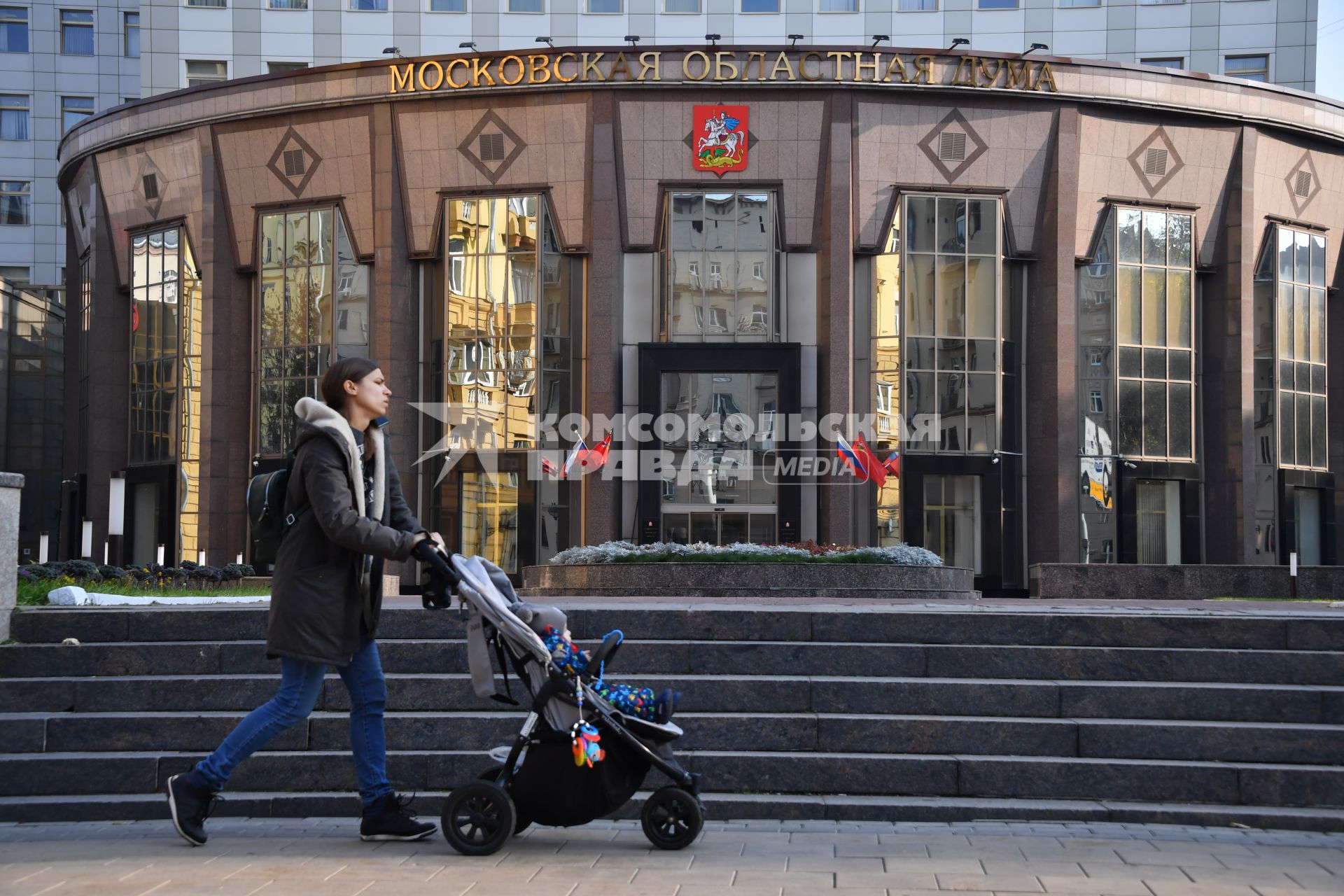 Москва. Здание Московской областной думы на проспекте Мира.