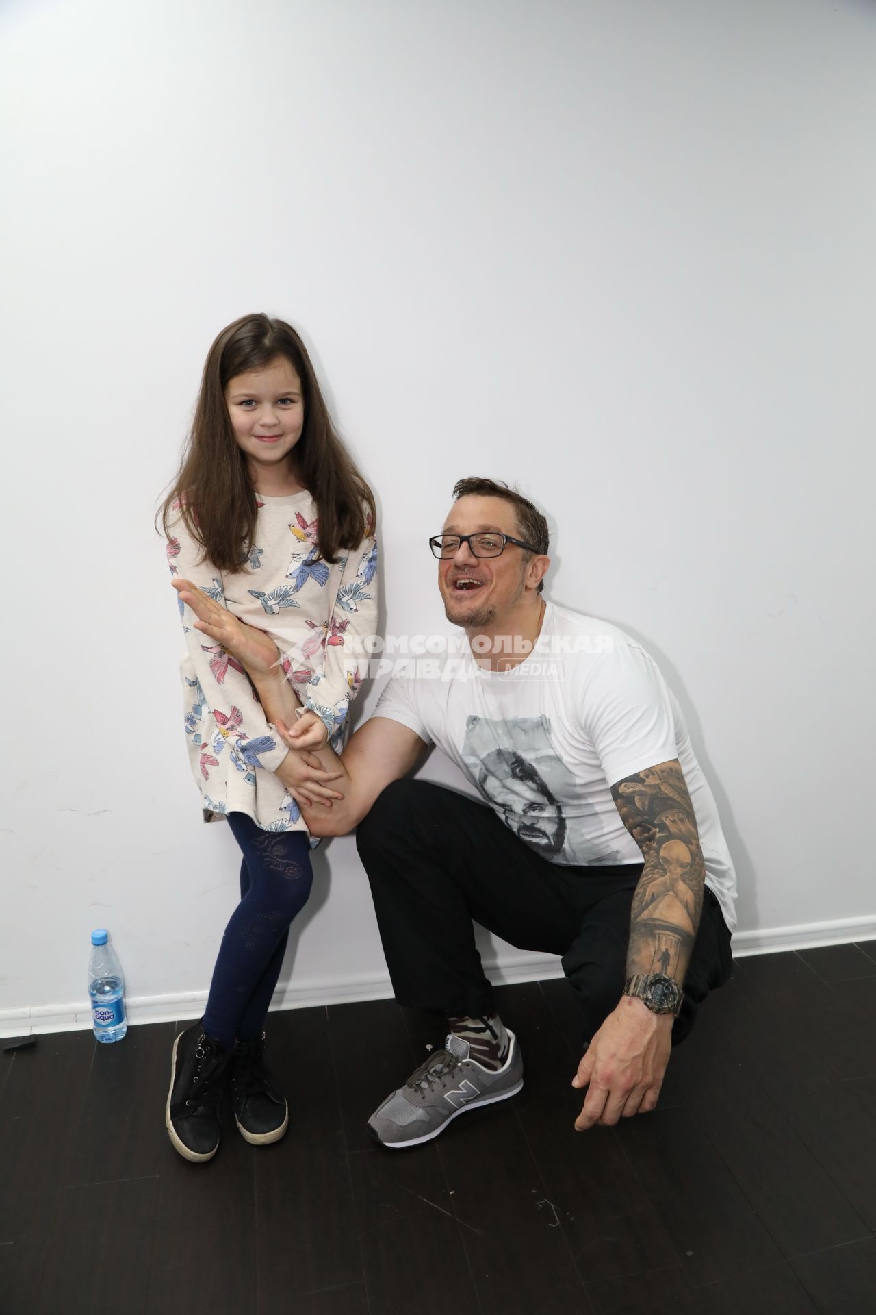 Диск 301. актер Алексей Макаров с дочерью Варварой