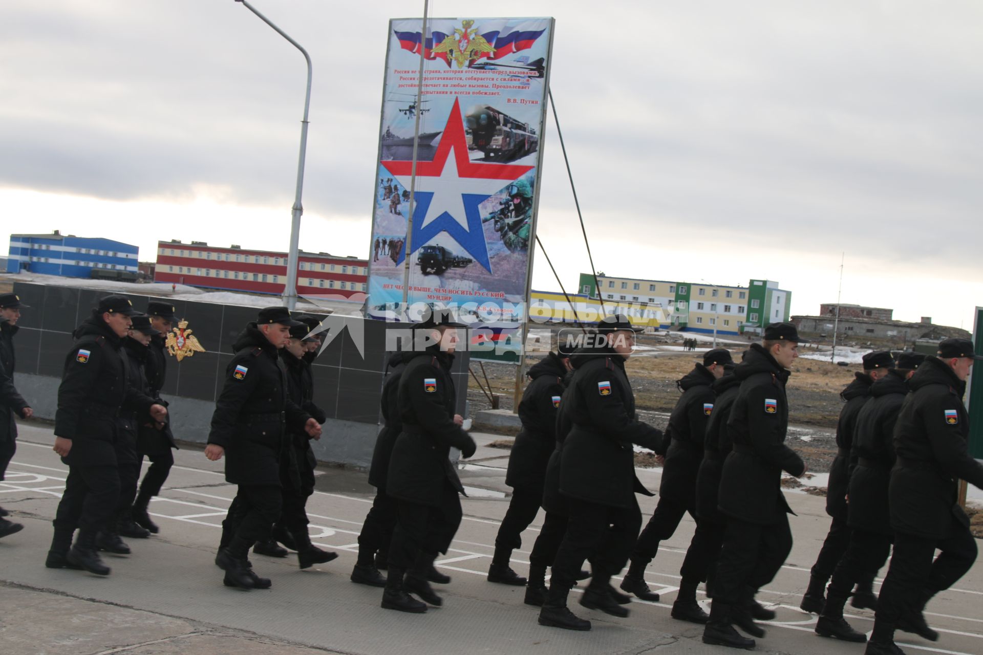 Архангельская область, архипелаг Новая Земля.  Военнослужащие.