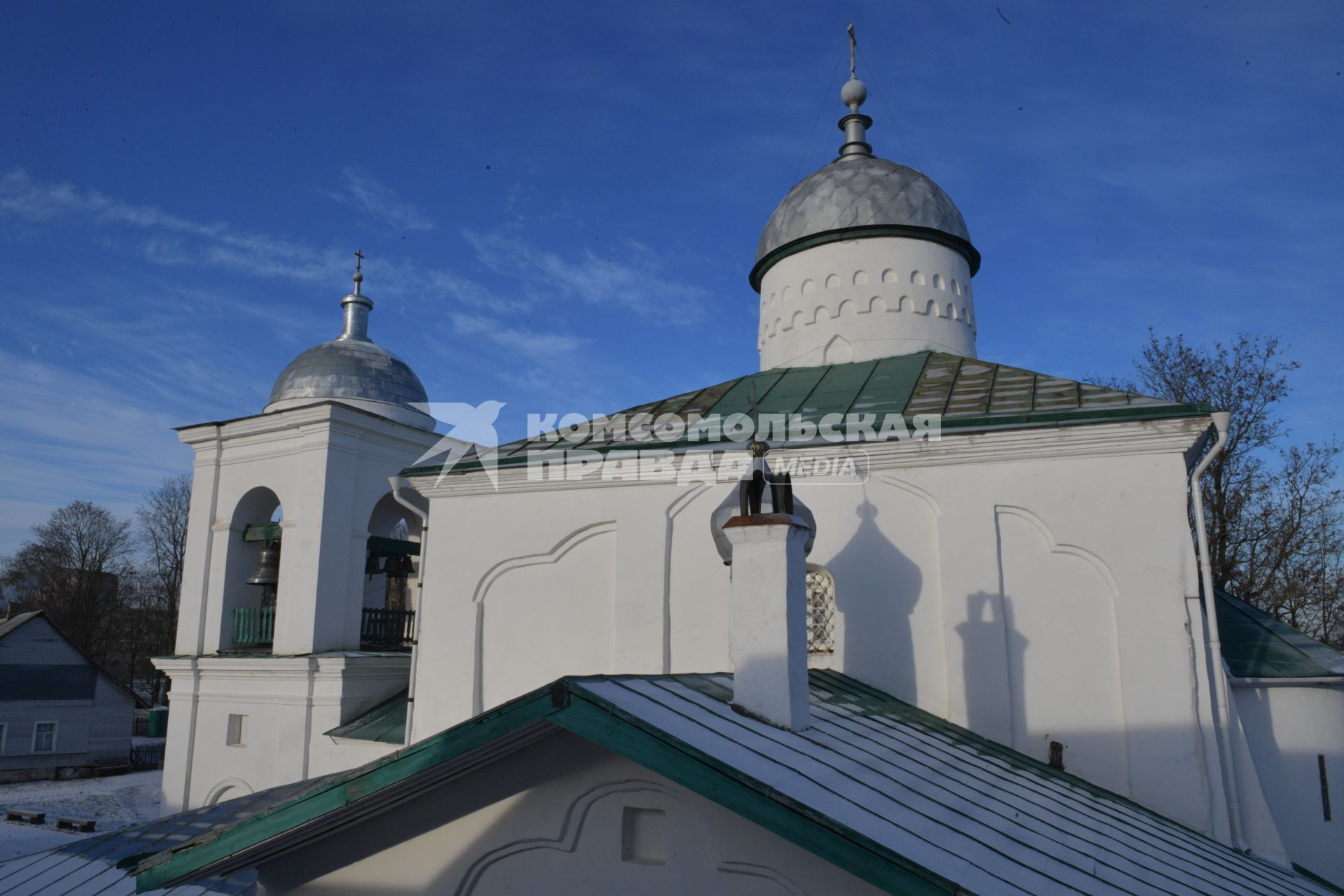 Псковская область, Изборск. Никольский собор Изборской крепости.