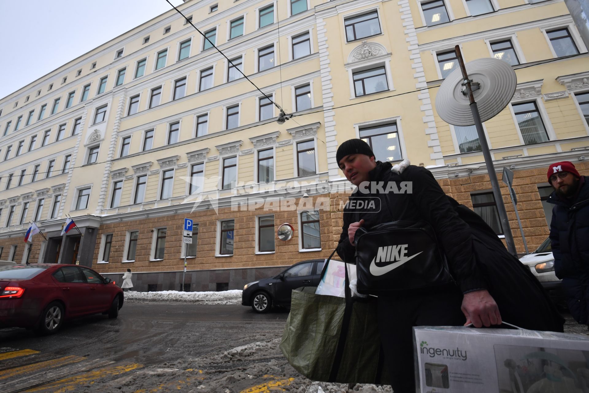 Москва. Бывший доходный дом Константинова в Сверчковом переулке.