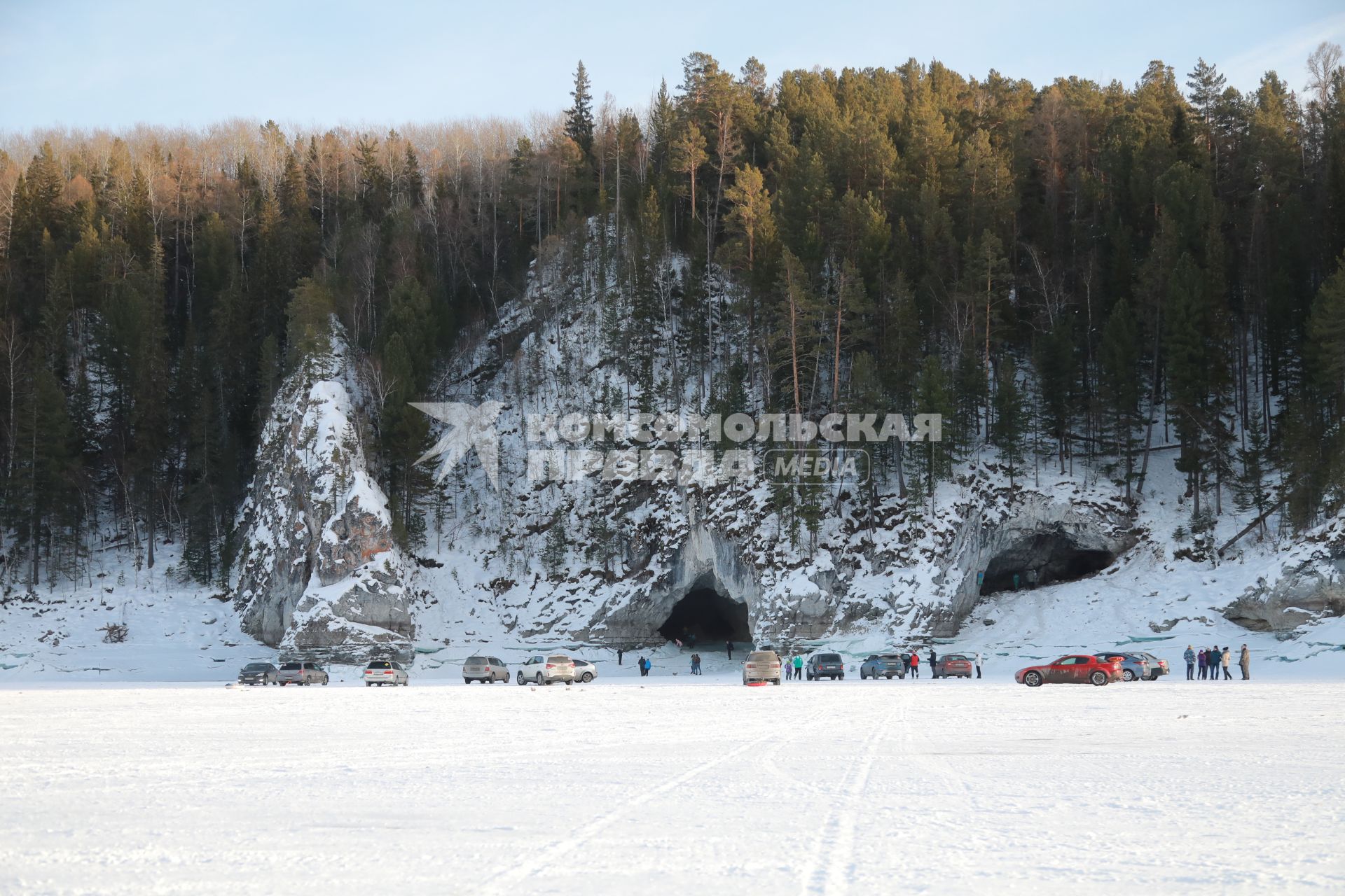 Красноярский край. На  Красноярском водохранилище.