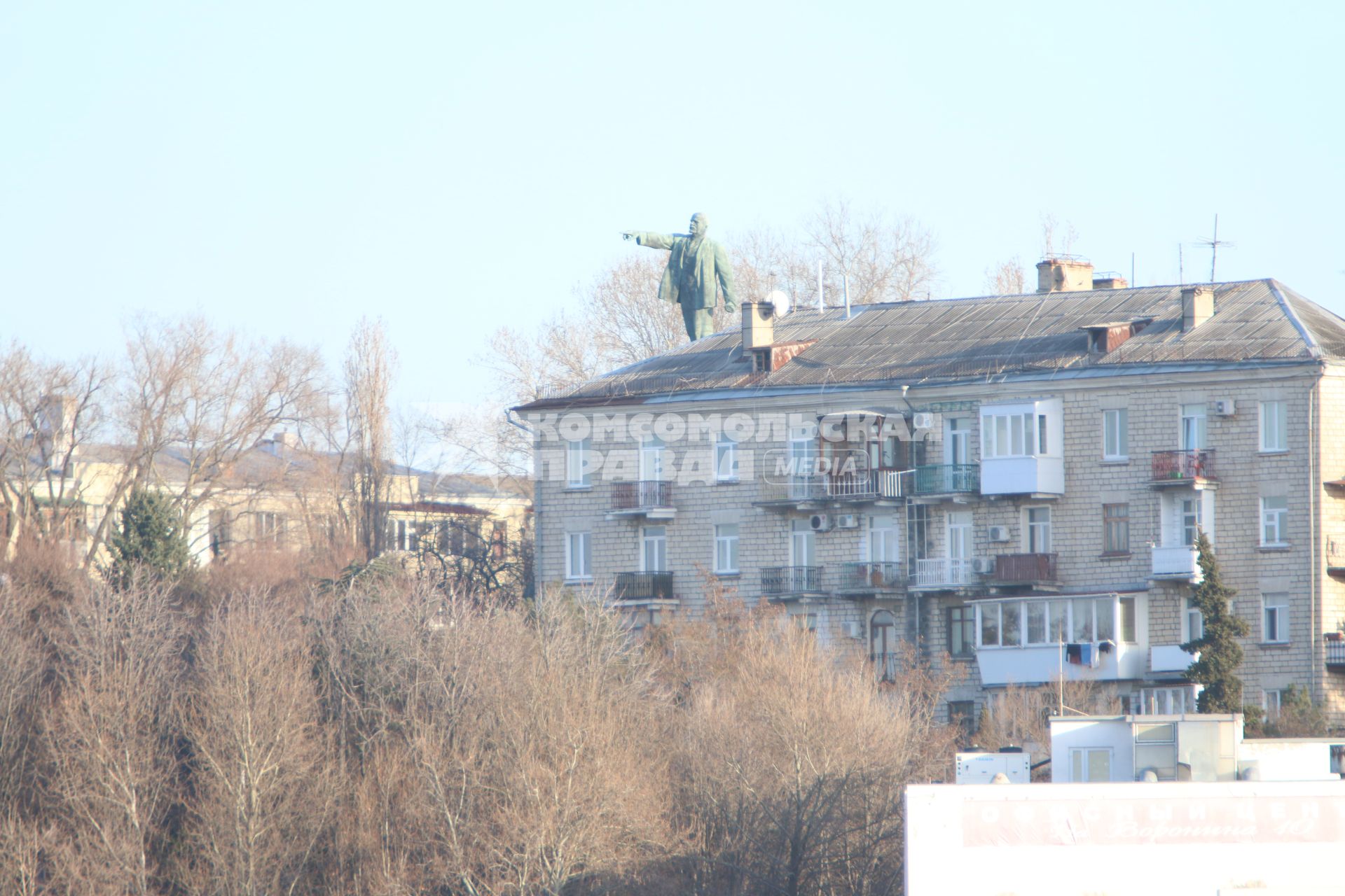 Крым, Севастополь.  Вид на город.