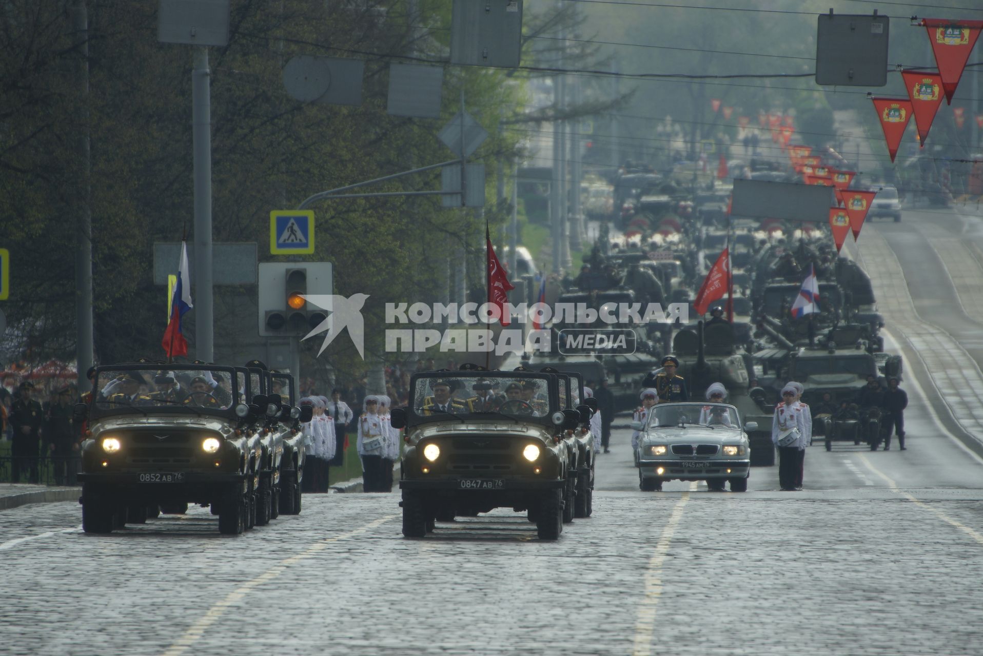 Екатеринбург. День Победы. Парад в честь 74-й годовщины победы в Великой Отечественной войны