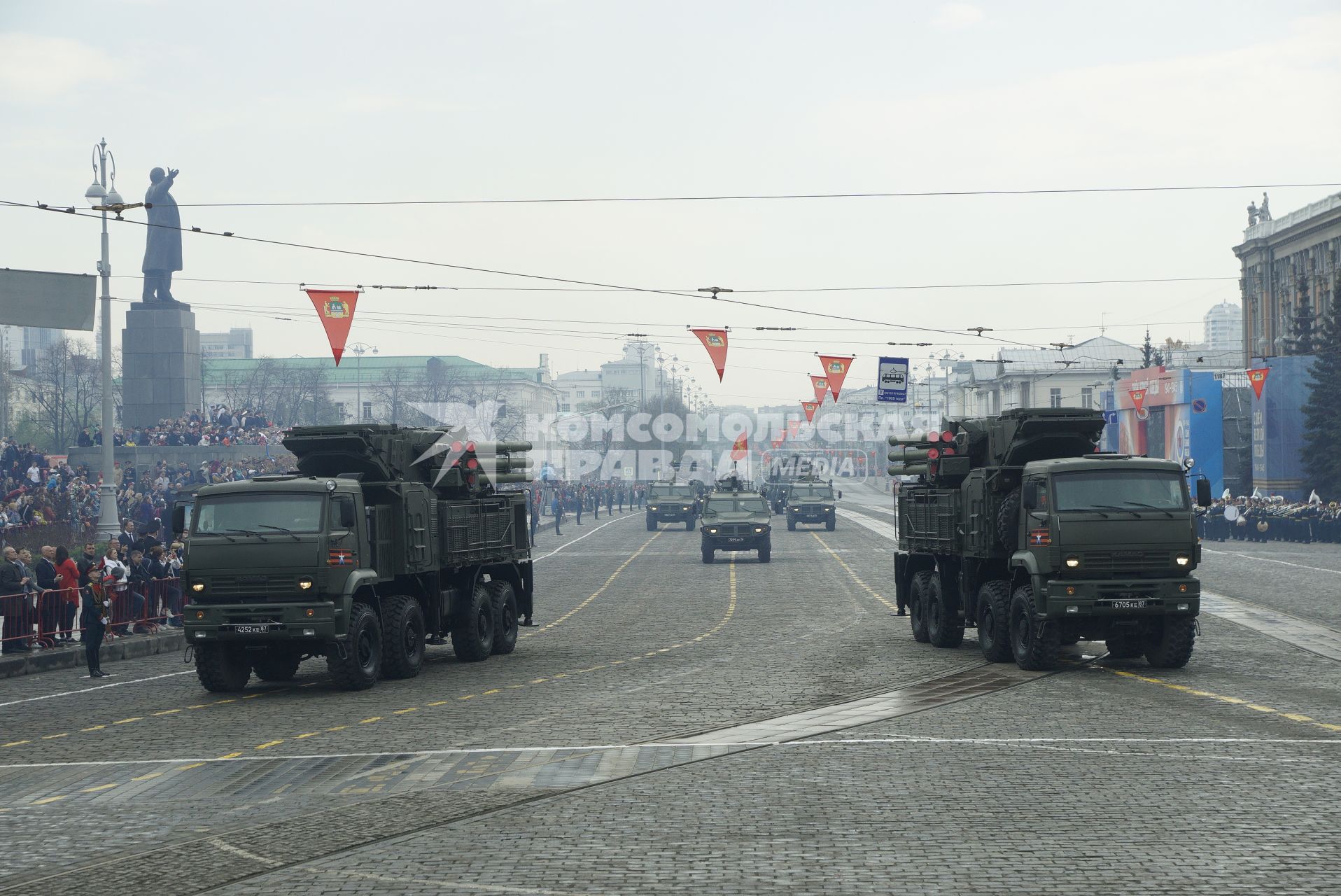 Екатеринбург. День Победы. Парад в честь 74-й годовщины победы в Великой Отечественной войны