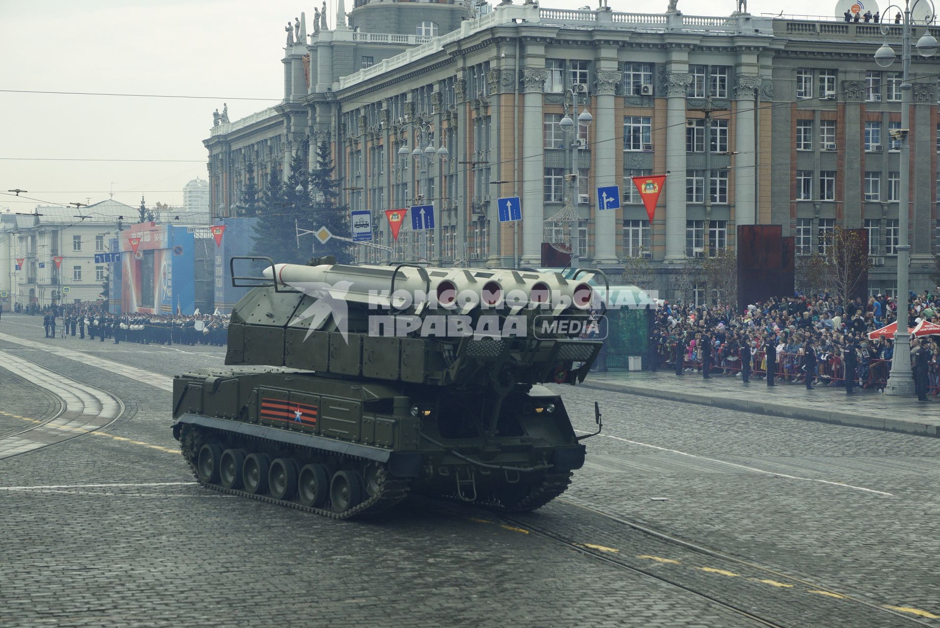 Екатеринбург. День Победы. Парад в честь 74-й годовщины победы в Великой Отечественной войны