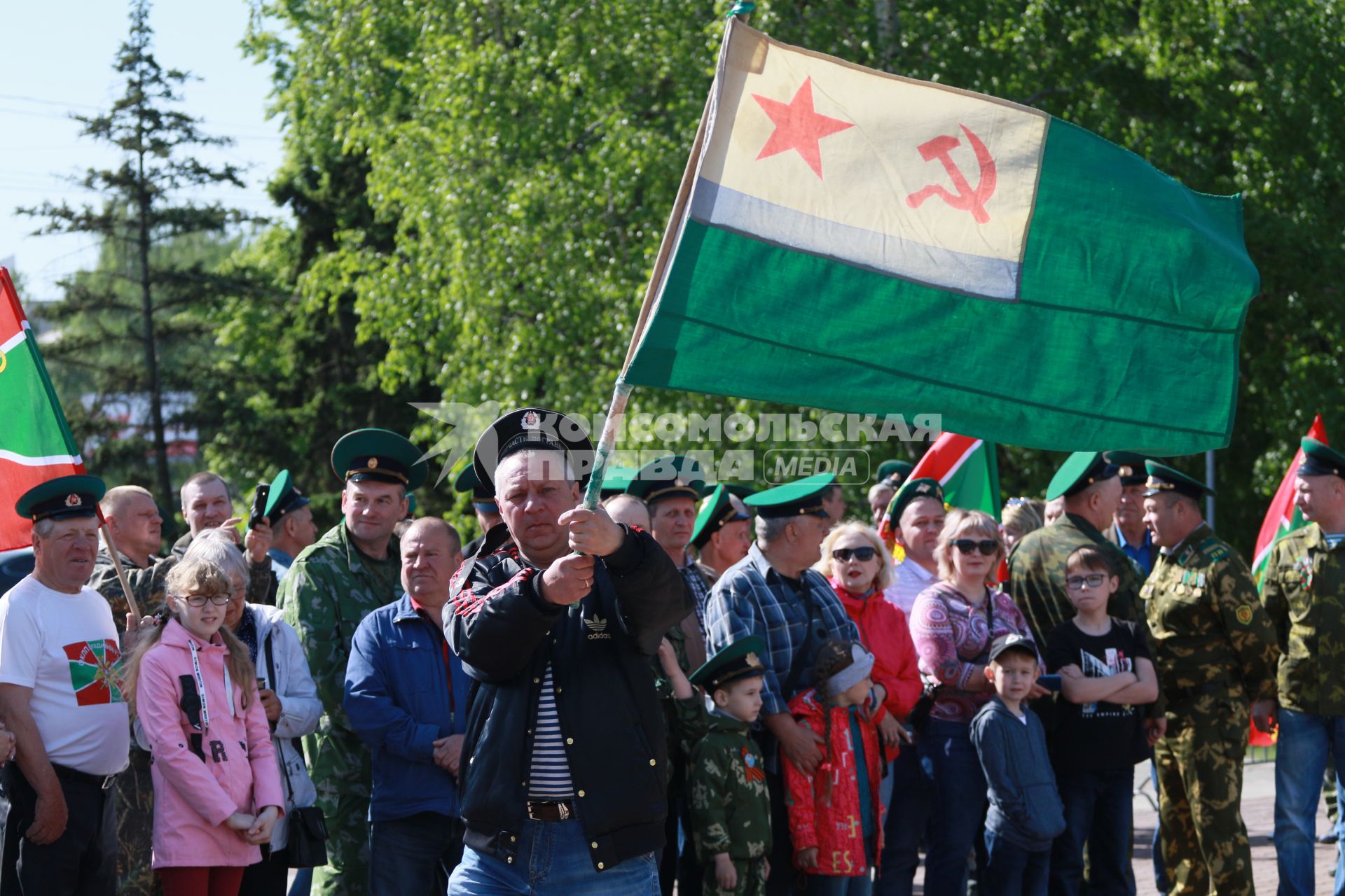 Барнаул. Во время празднования Дня пограничника.