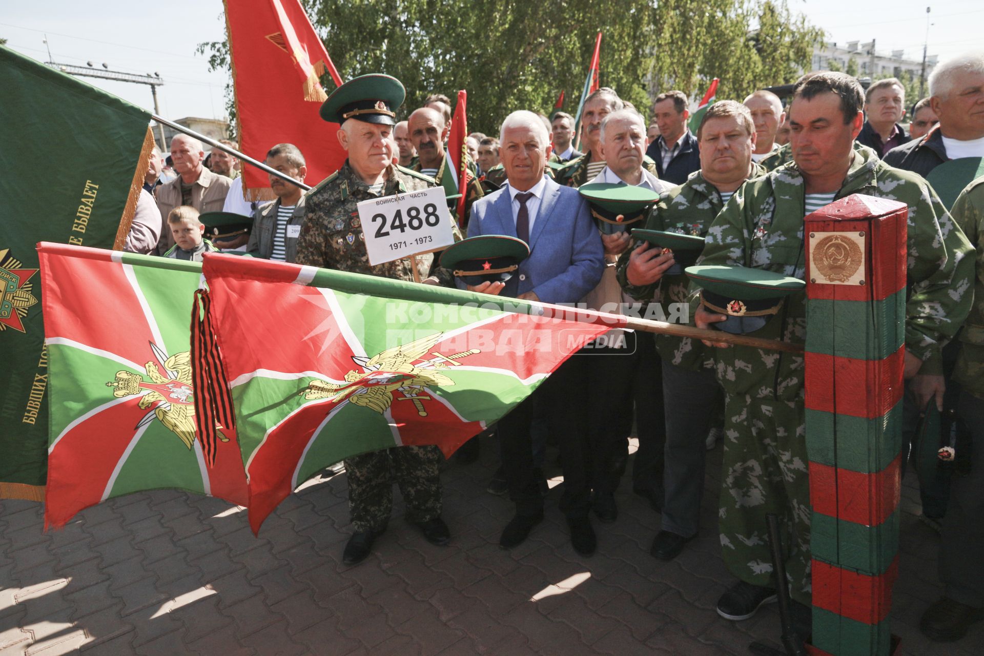 Барнаул. Во время празднования Дня пограничника.