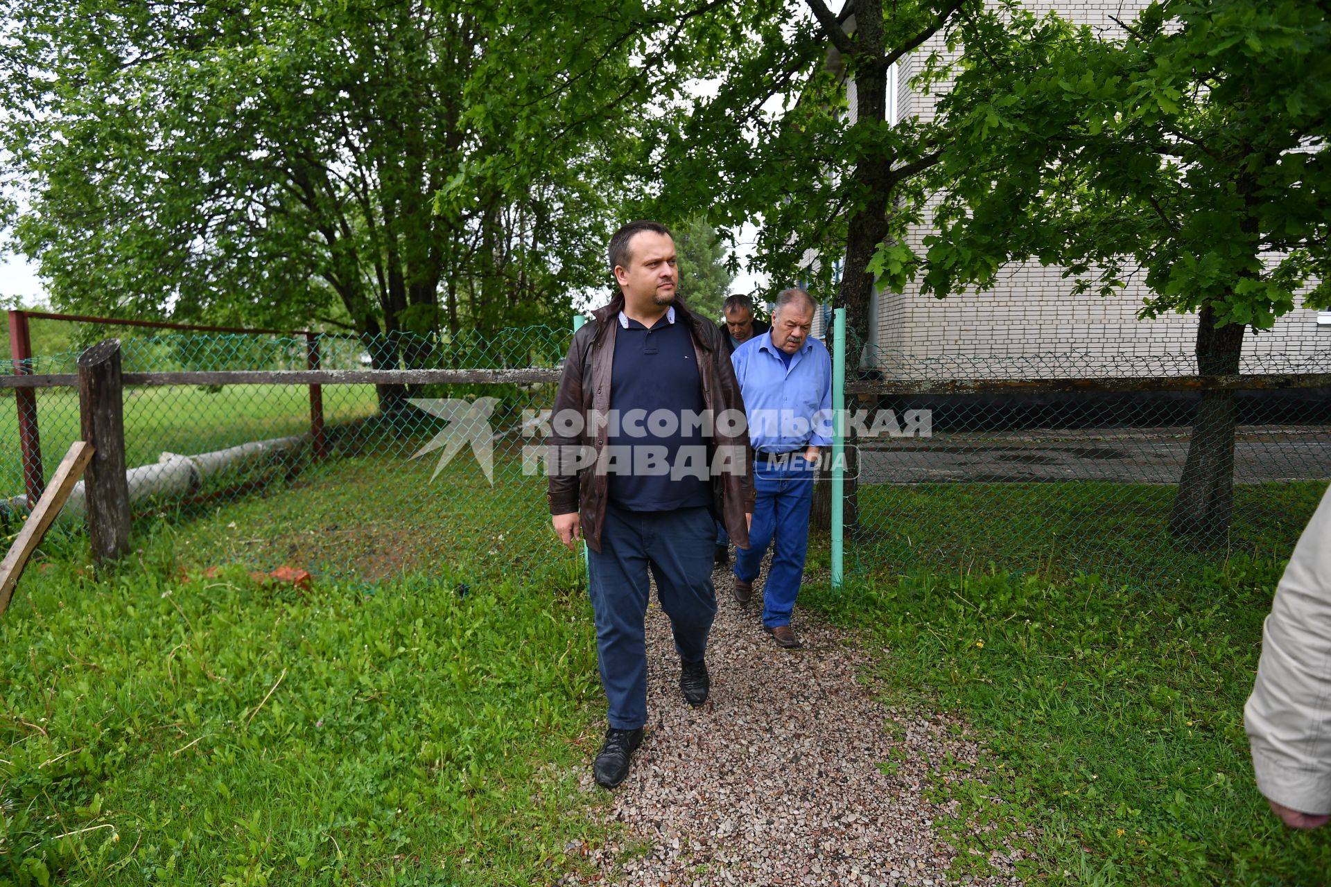 Великий Новгород.  Губернатор Новгородской области Андрей Никитин.