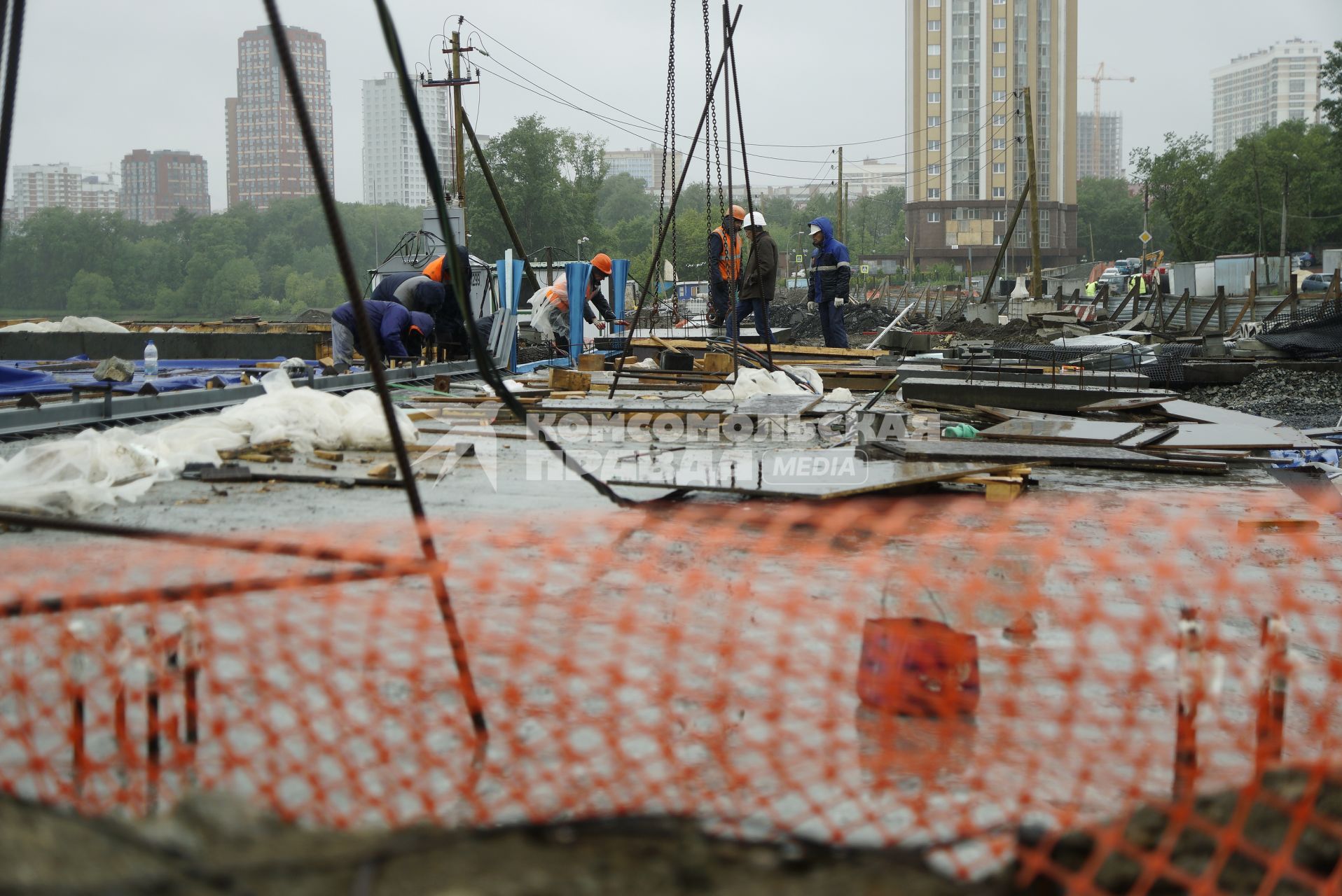 Екатеринбург. Реконструкция Макаровского моста