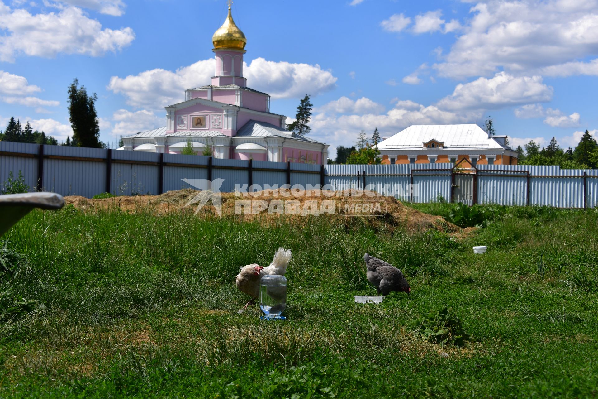 Московская область, Новофедоровское.  На хозяйственной территории Троице-Одигитриевской  Зосимовой  пустыни.