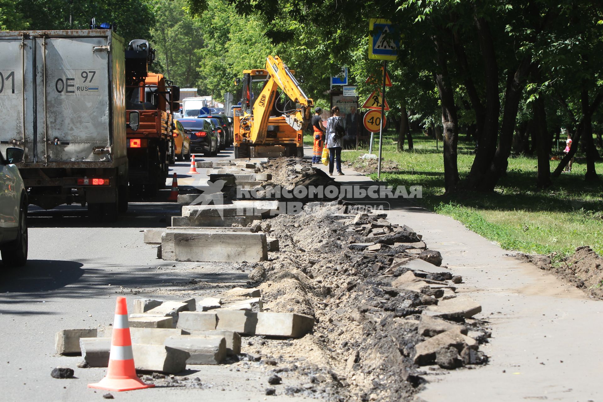 Диск 337. Замена бордюров в Москве