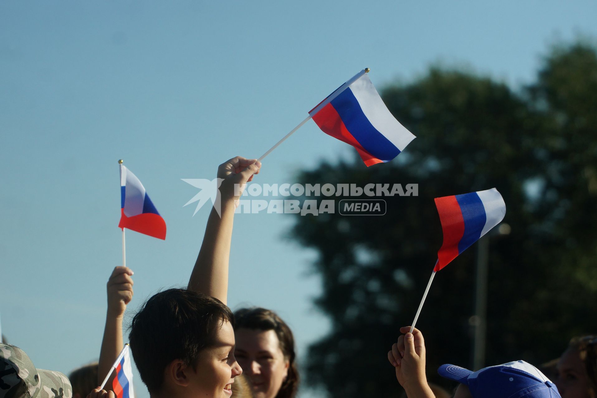 Екатеринбург. Празднование дня флага России