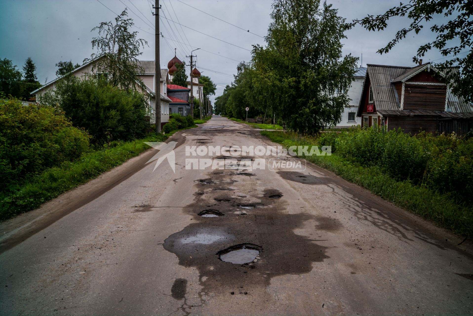 Архангельская область, Каргополь. Виды города.