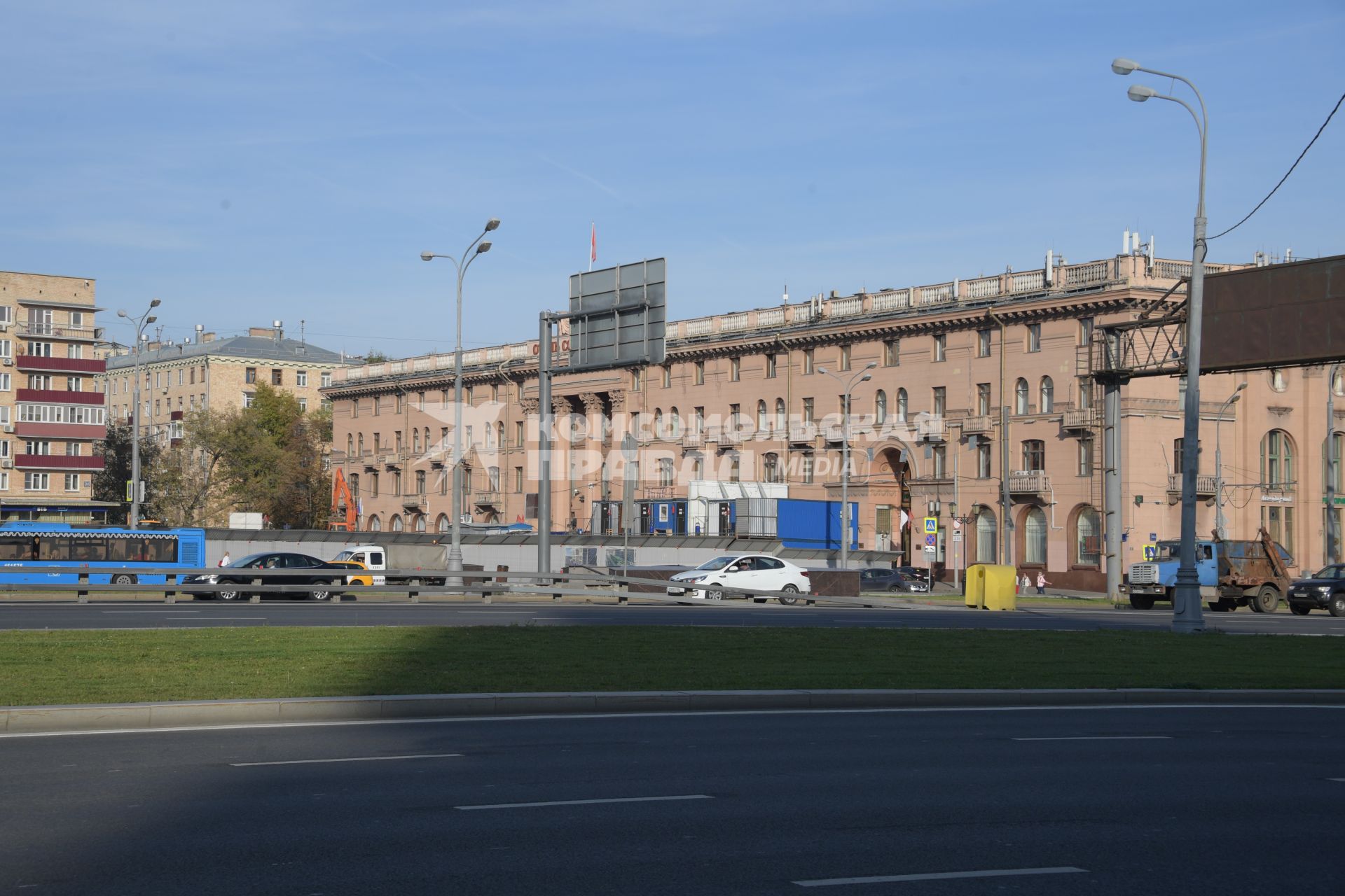 Москва. Вид на Ленинградский проспект.