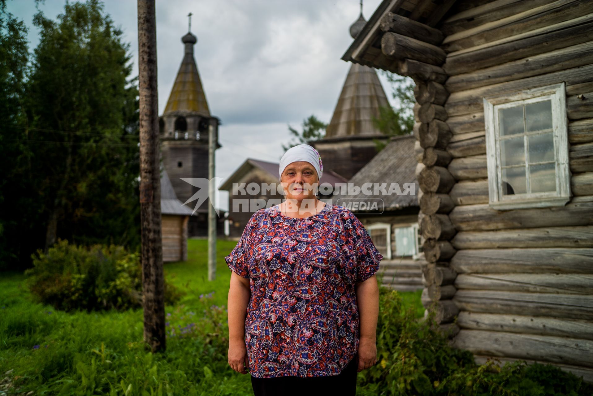 Архангельская область, Кенозерский национальный парк. Хозяйка гостевого  дома.