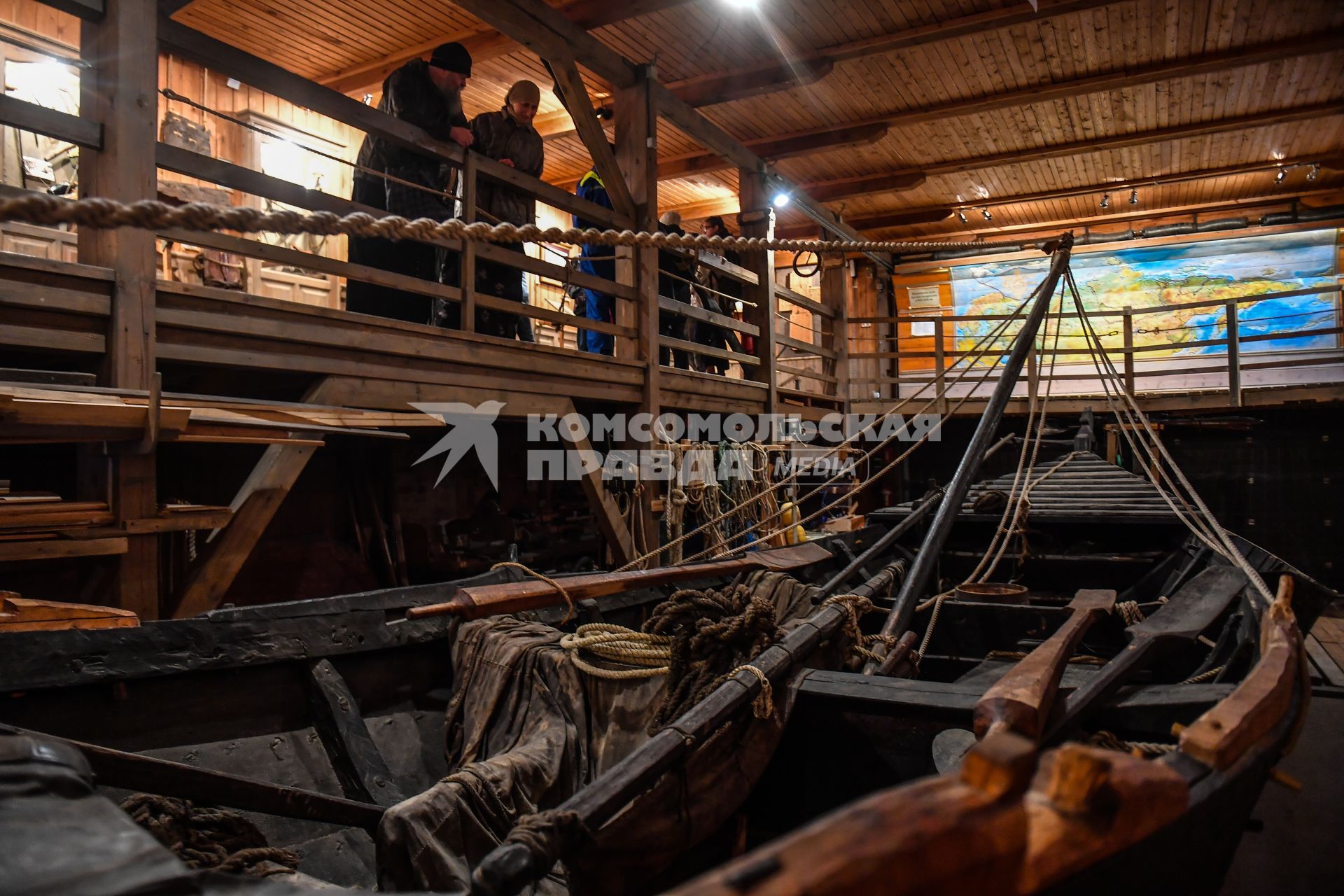 Соловки, Соловецкий монастырь.  В Соловецком Морском музее.