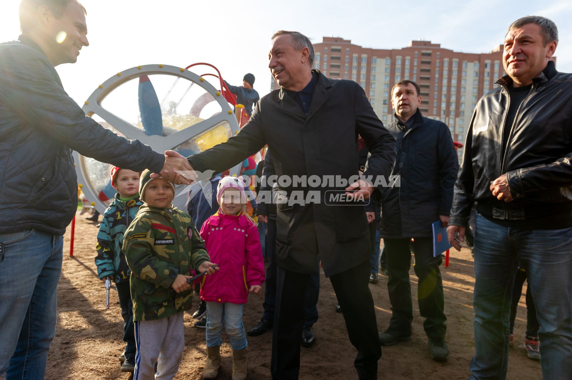 Санкт-Петербург. Губернатор   Санкт-Петербурга  Александр Беглов.