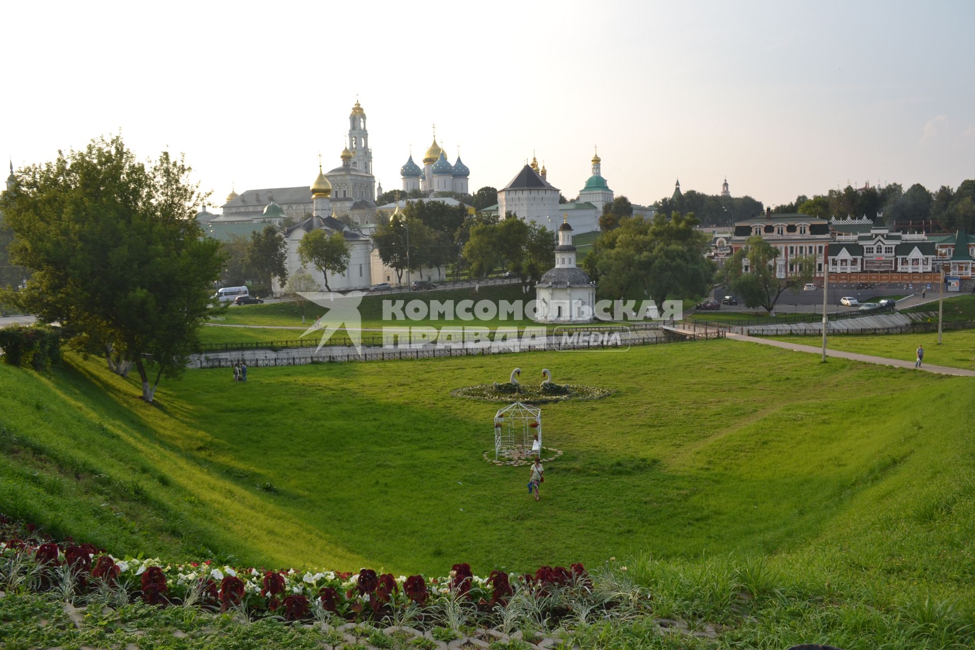 Московская область, Сергиев Посад. Вид на Троице-Сергиеву лавру.