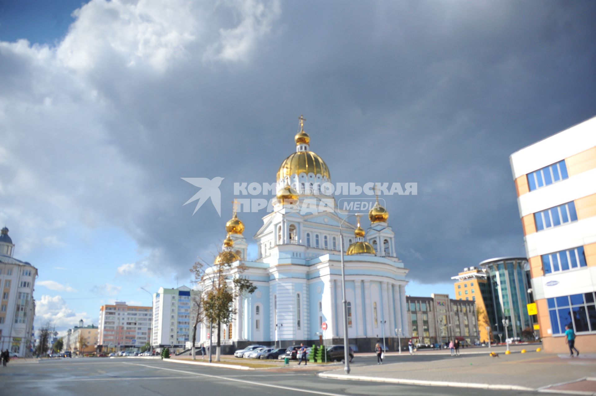 Саранск. Кафедральный собор святого праведного воина Феодора Ушакова.