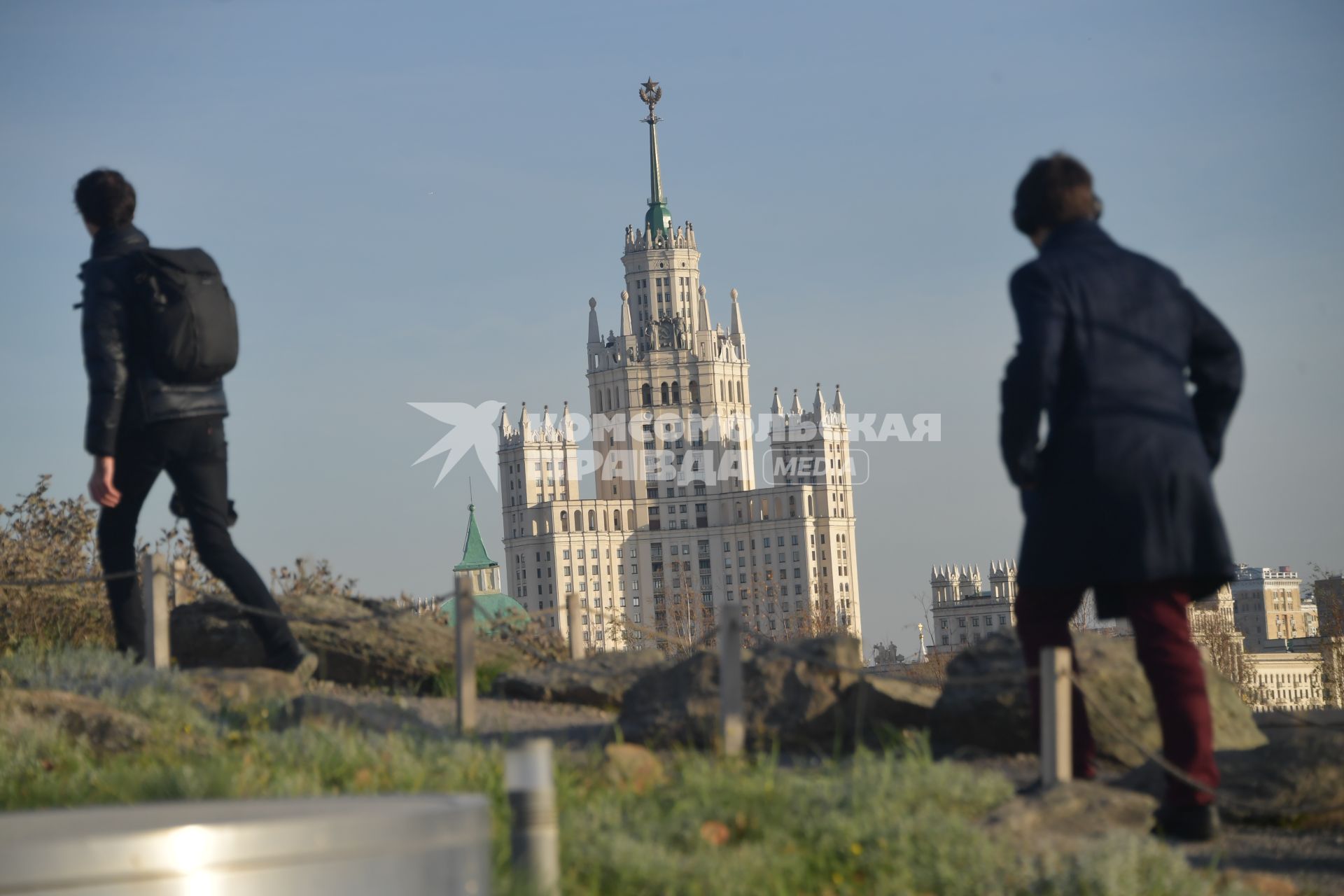 Москва. В парке Зарядье.