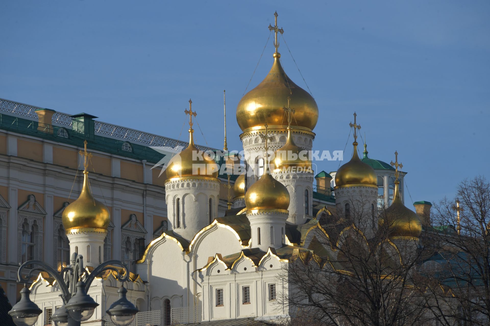 Москва. Вид на Московский Кремль.