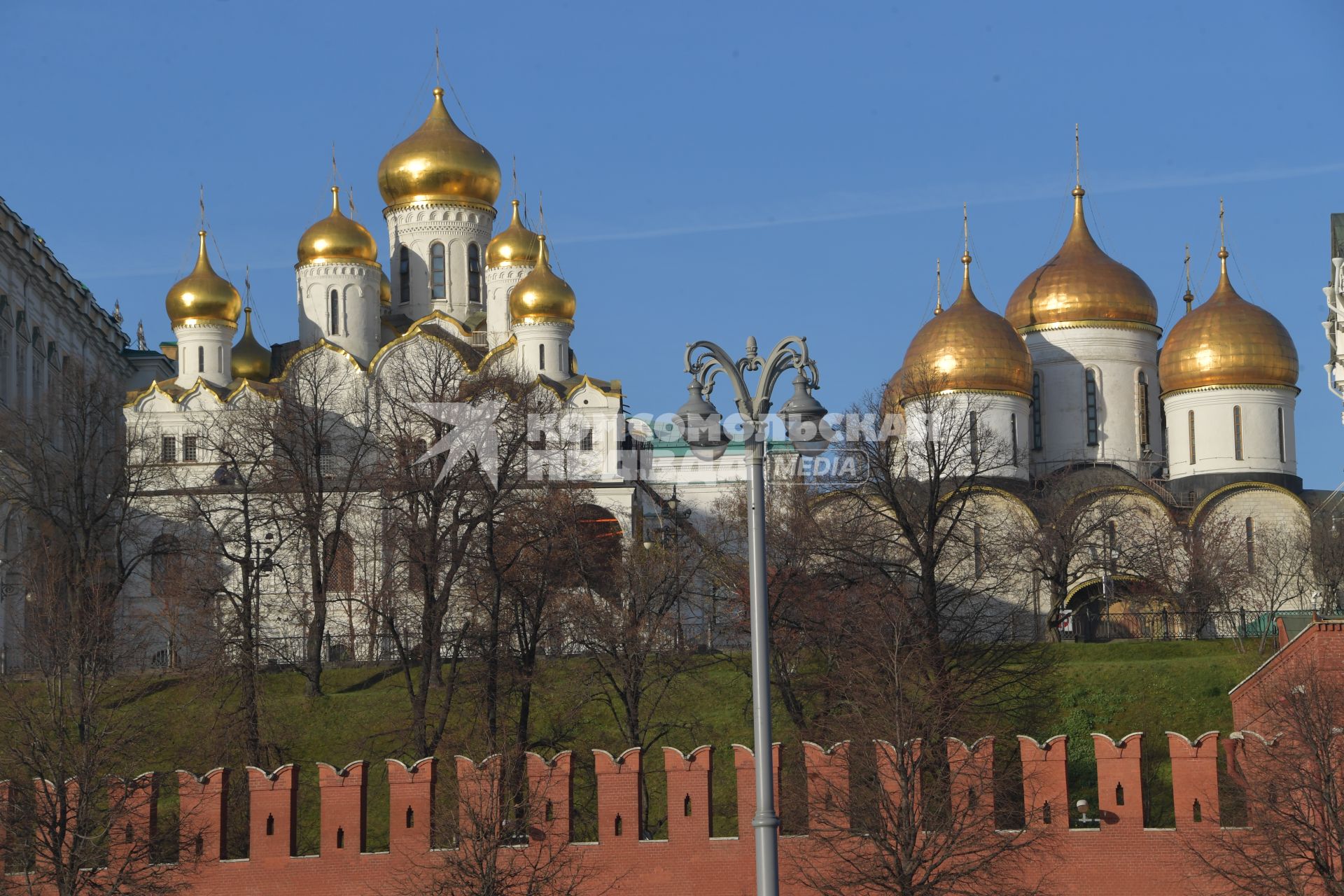 Москва. Вид на Московский Кремль.