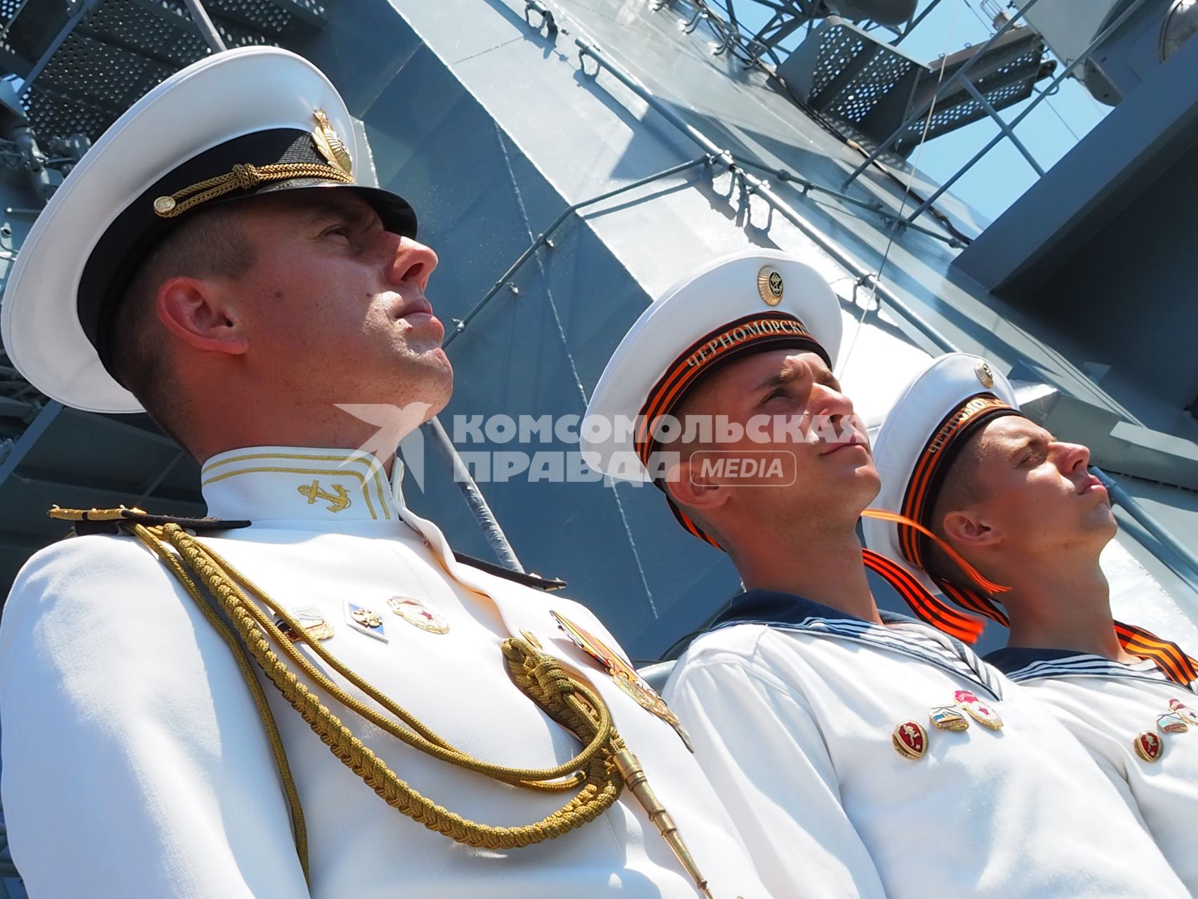 Севастополь. Военно-морской парад в Севастополе.