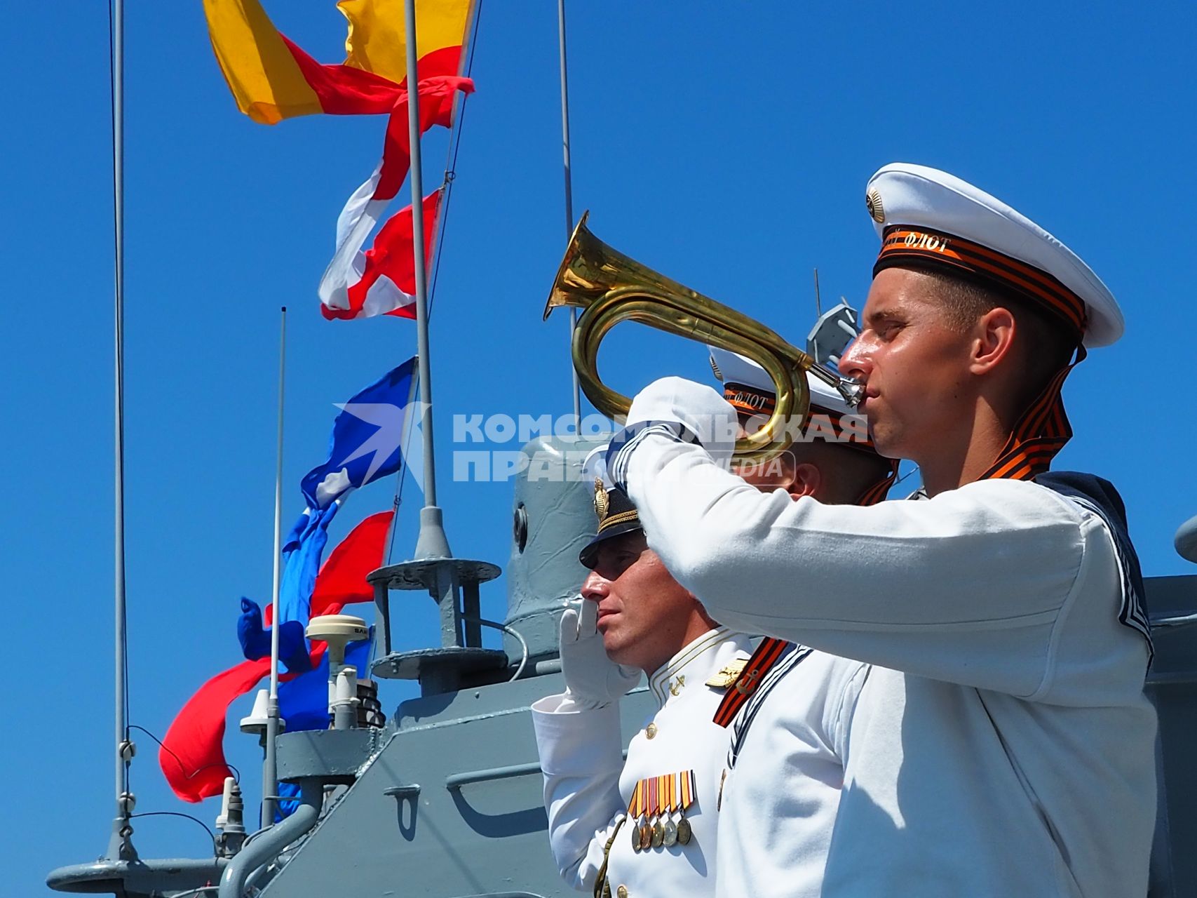 Севастополь. Военно-морской парад в Севастополе.