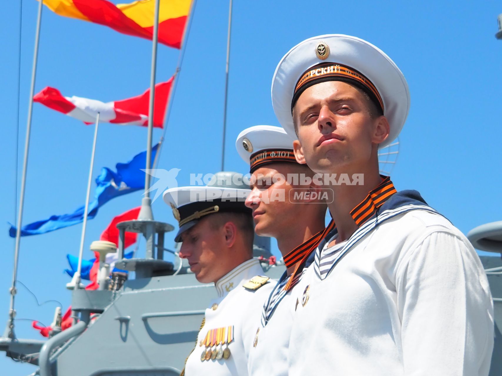 Севастополь. Военно-морской парад в Севастополе.