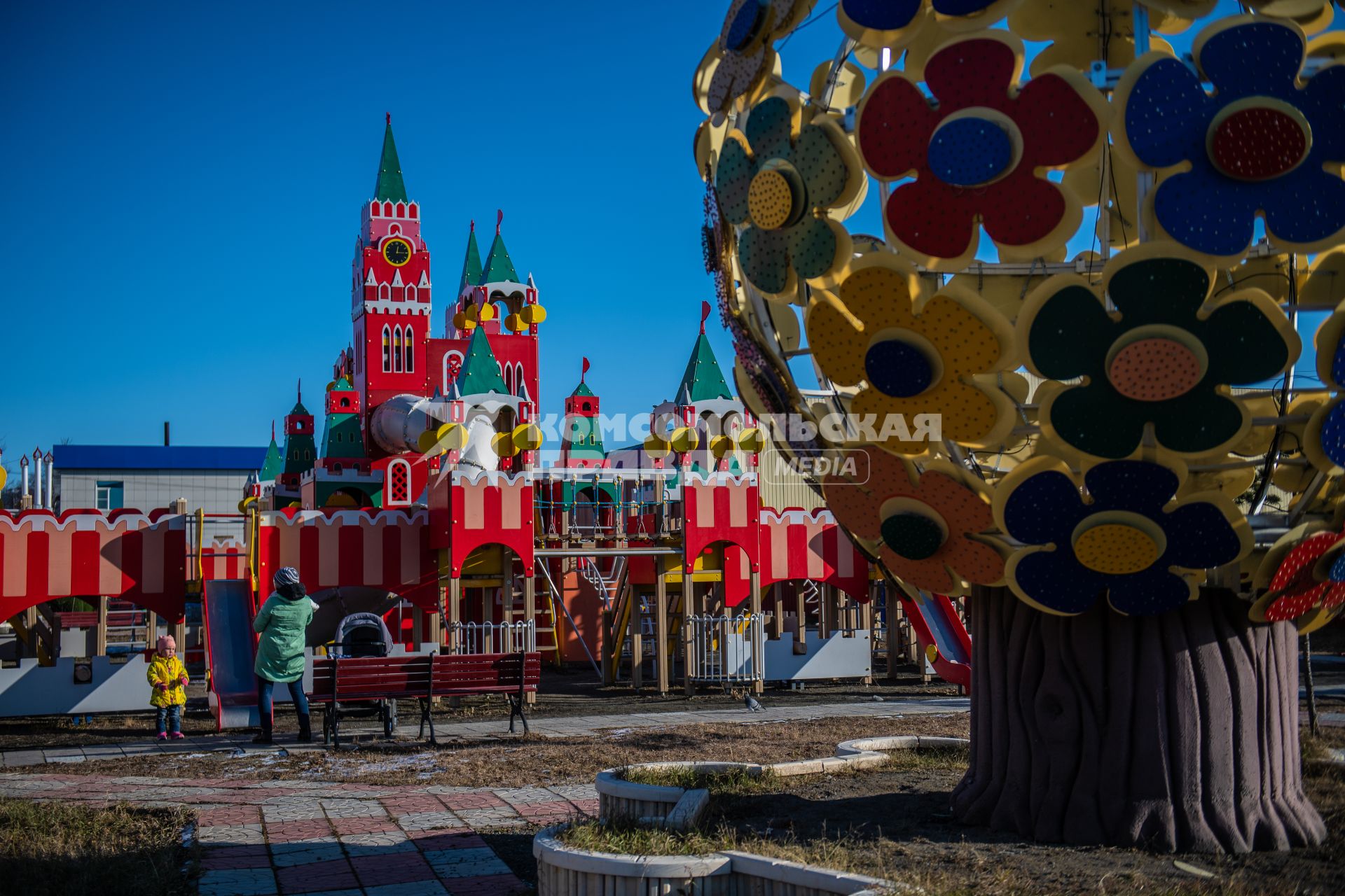 Магаданская область, Палатка. Детский  игровой городок.