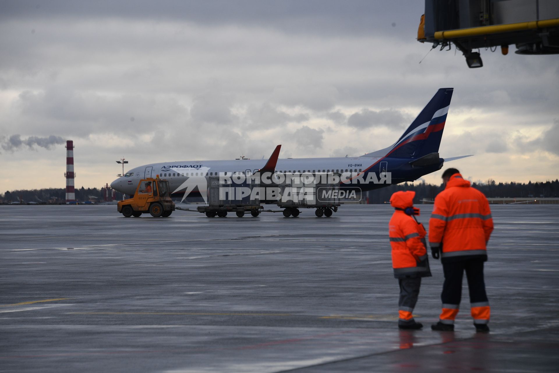 Московская область.  В международном аэропорту Шереметьево.