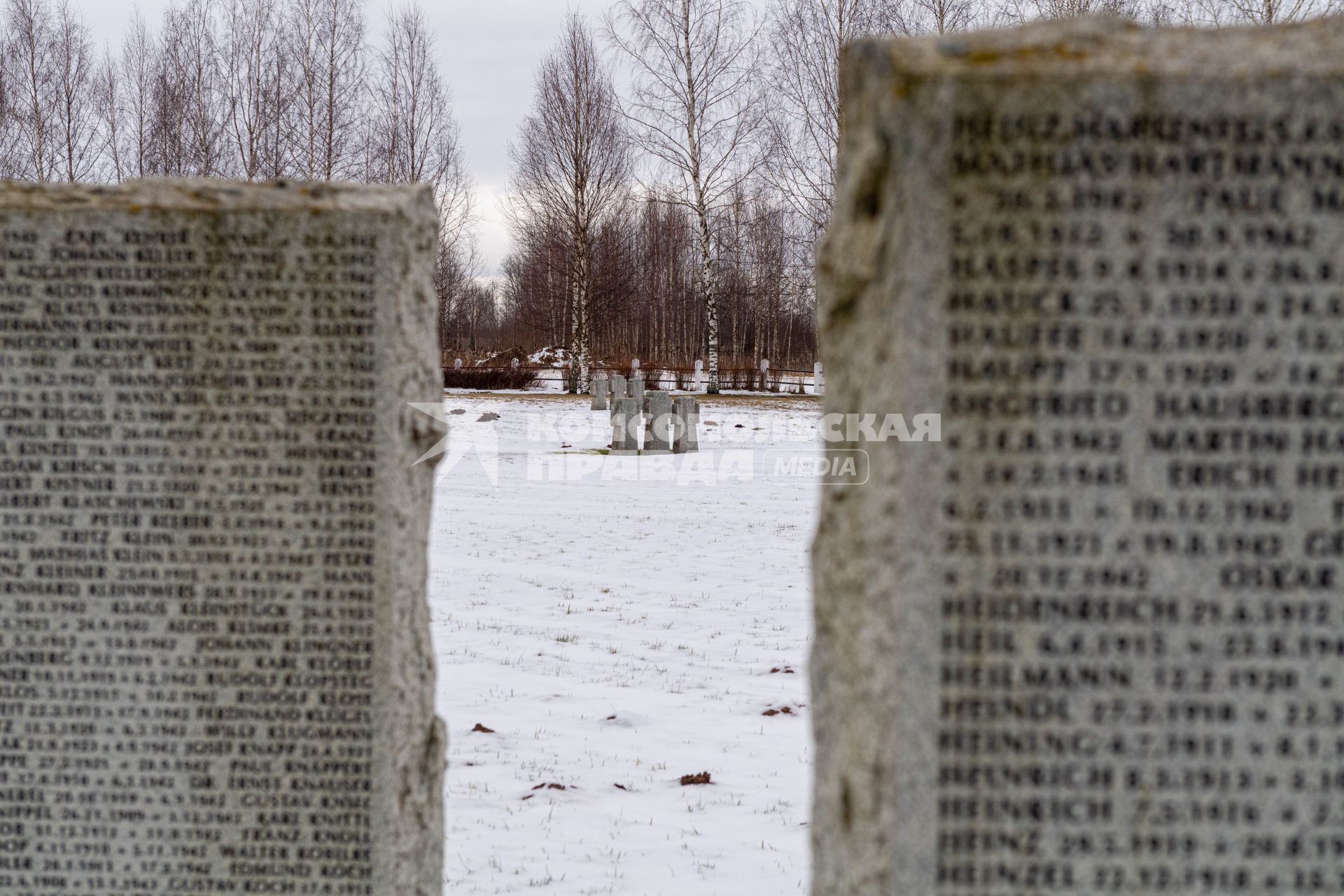 Ржев. Мемориальный комплекс `Парк мира`.