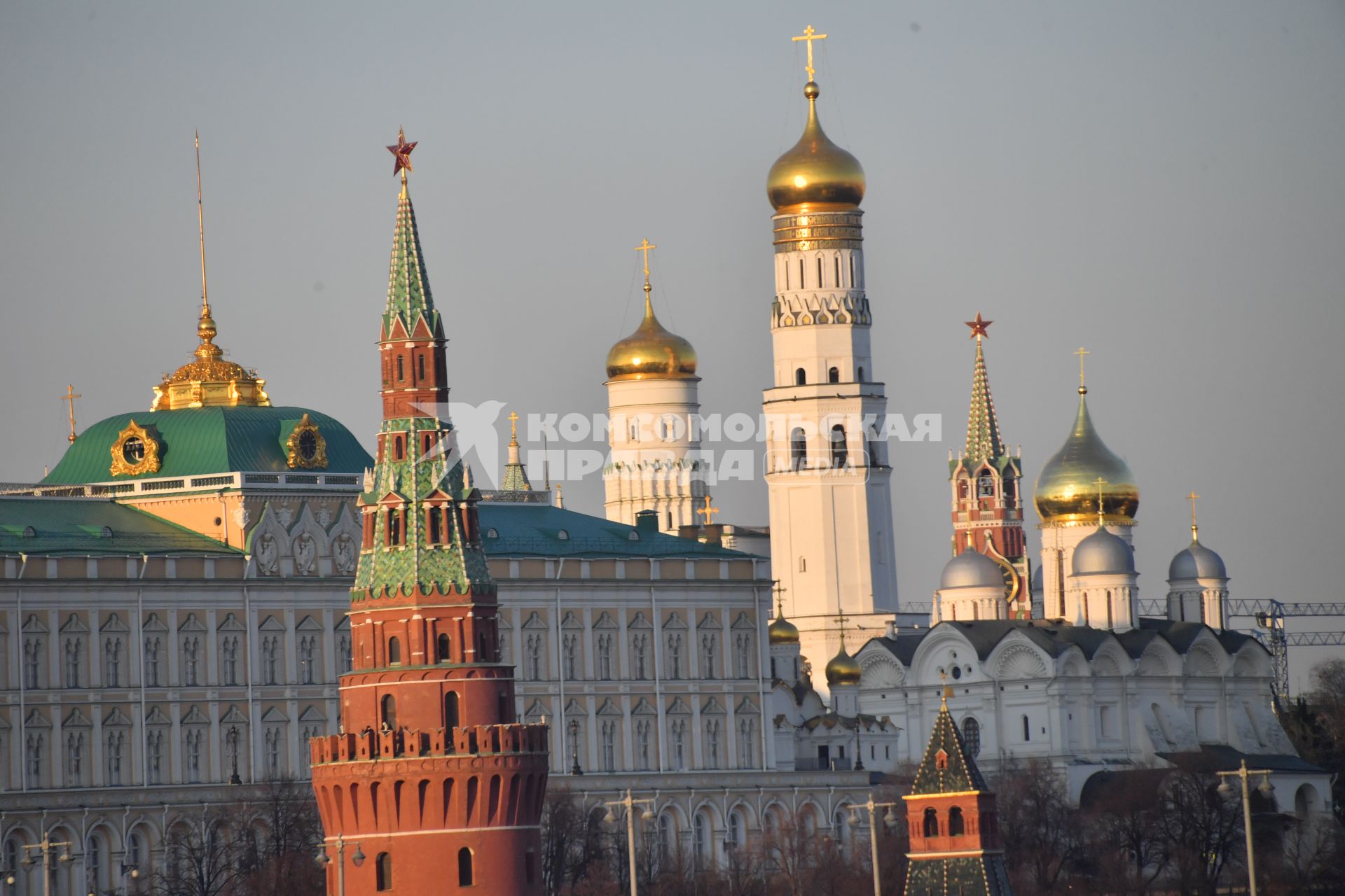 Москва. Вид на Кремль.