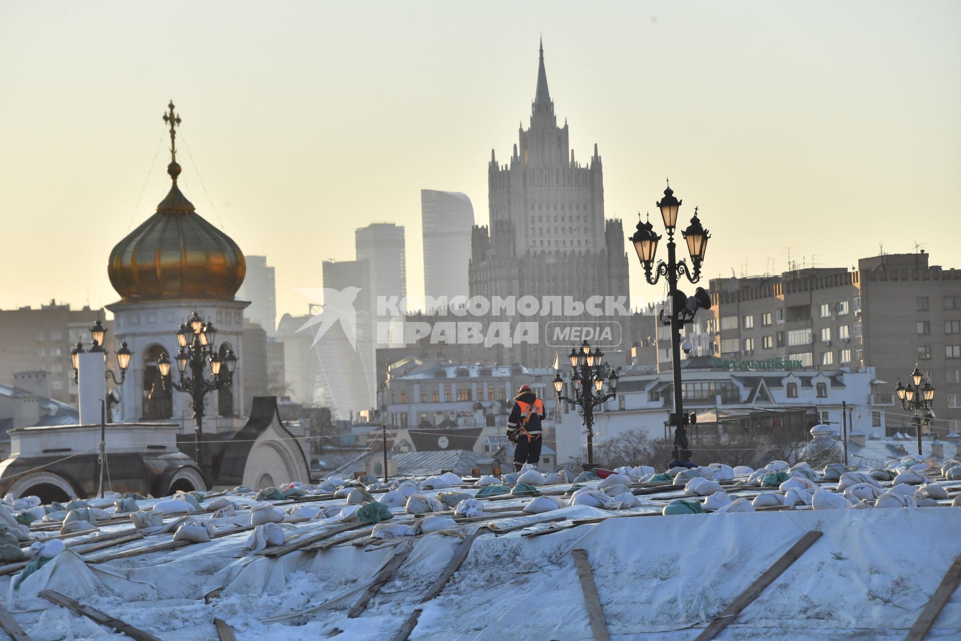 Москва. Виды города.