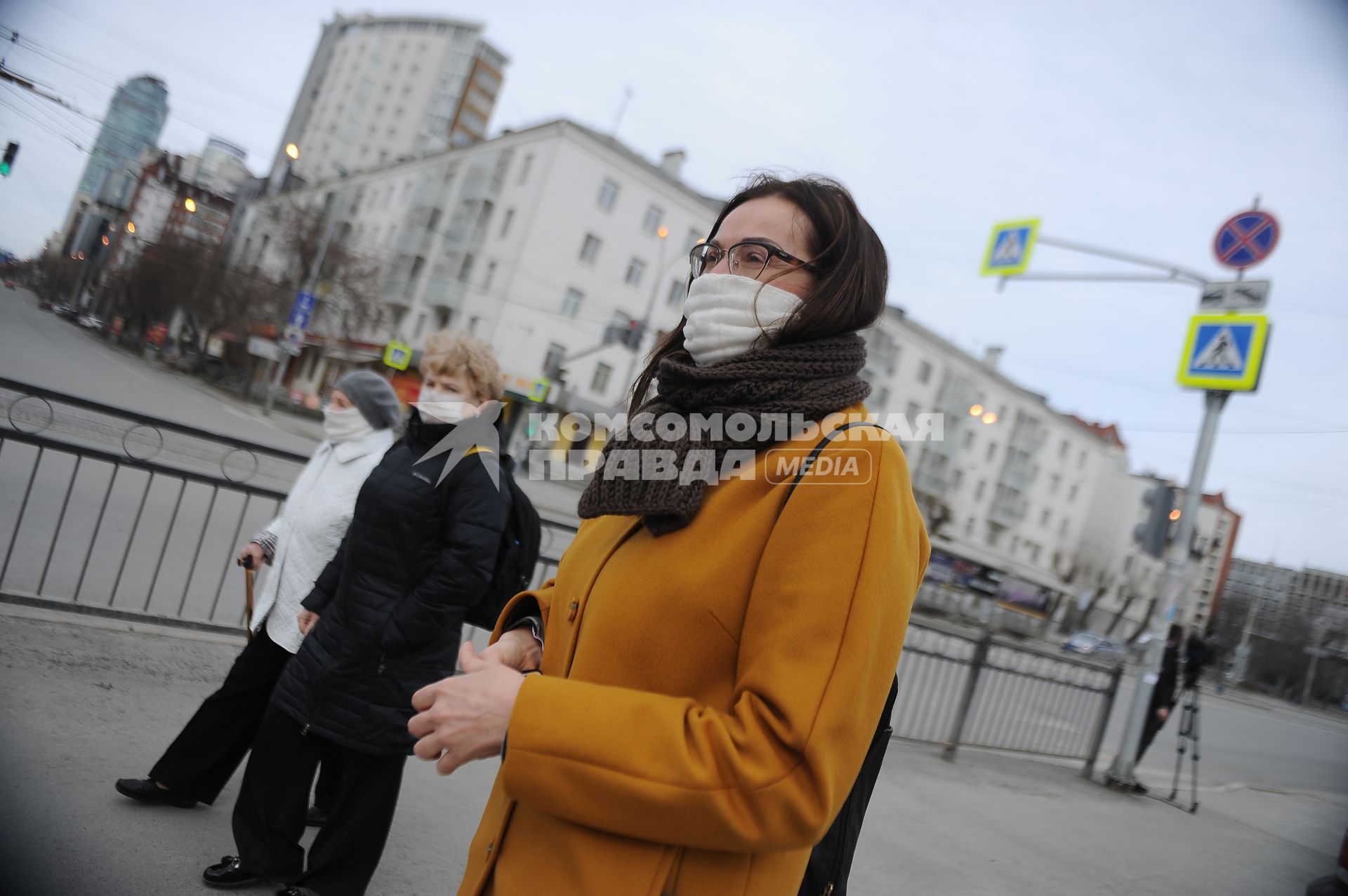 Екатеринбург. Горожане во время нерабочей недели объявленной президентом РФ для снижения темпов распространения коронавируса COVID-19