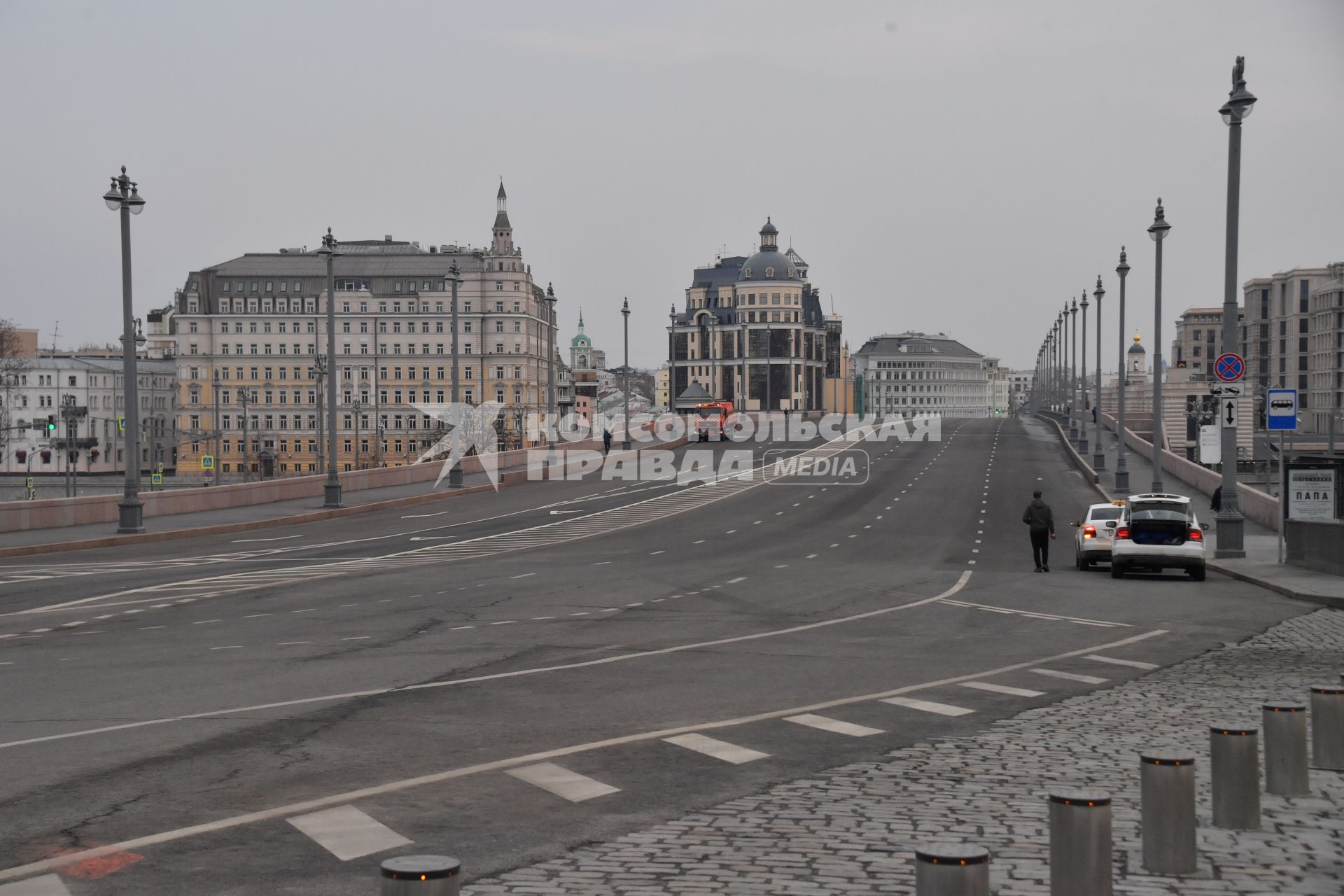 Москва.  Большой Москворецкий мост.